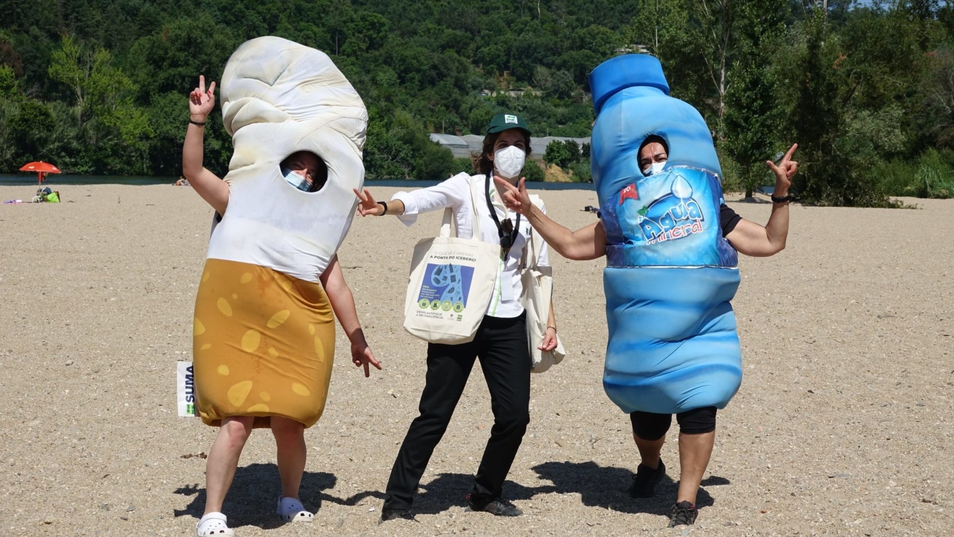 Dia Mundial do Ambiente assinalado com atividades didáticas na praia fluvial do Rebolim