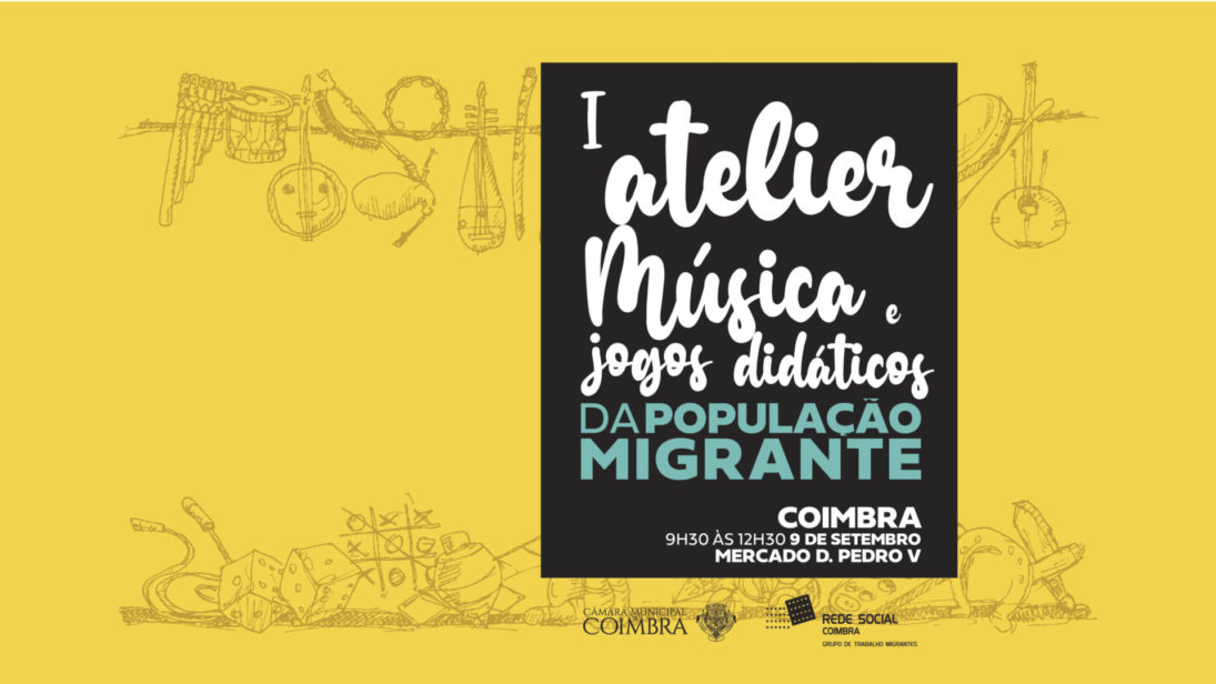 Mercado Municipal D. Pedro V acolhe “I Ateliê de música e jogos didáticos da população migrante”, a 09 de setembro