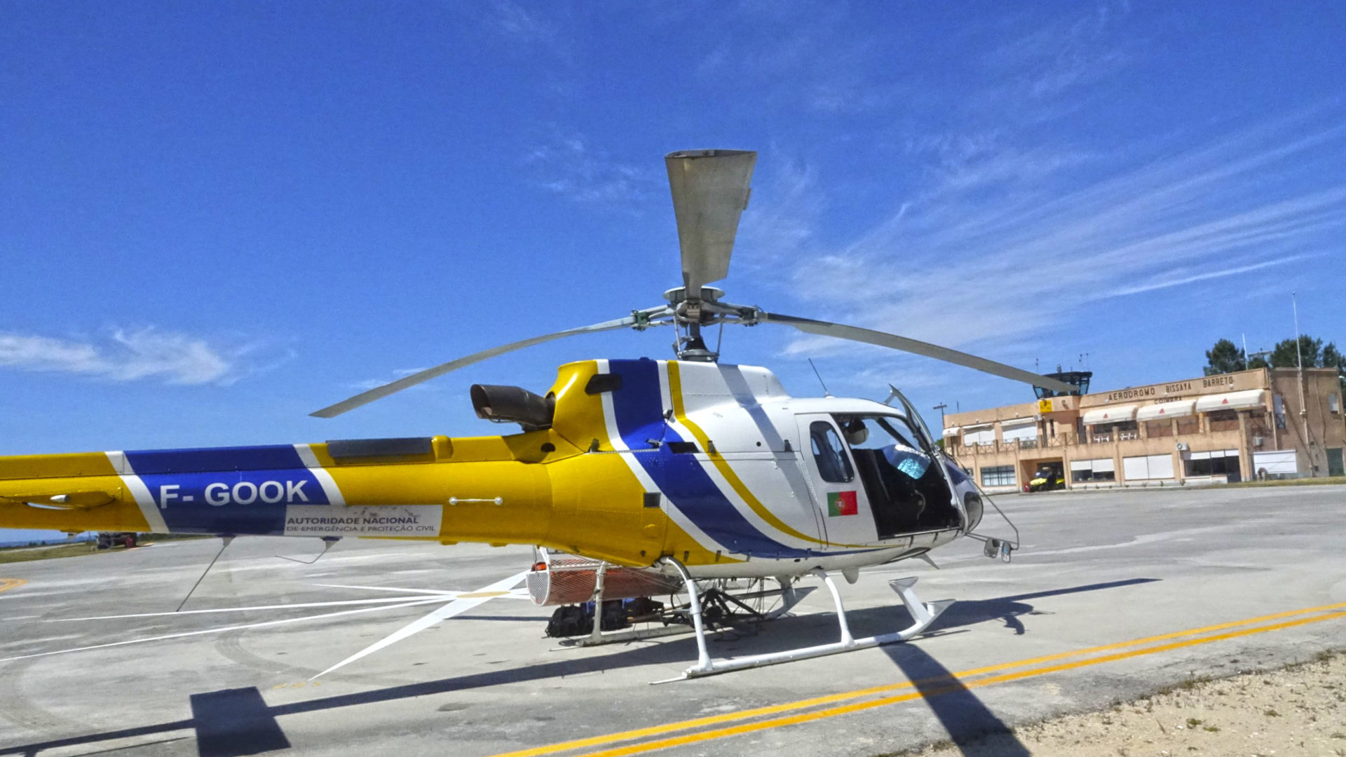 Aeródromo Municipal mantém meios aéreos para combate a incêndios até 31 de outubro