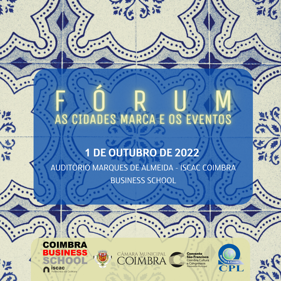 ‘Cidades Marca e Eventos’ em debate este sábado no auditório do ISCAC