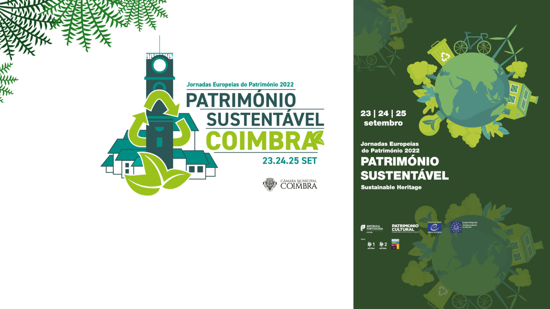 CM de Coimbra associa-se às comemorações das Jornadas Europeias do Património que começam amanhã