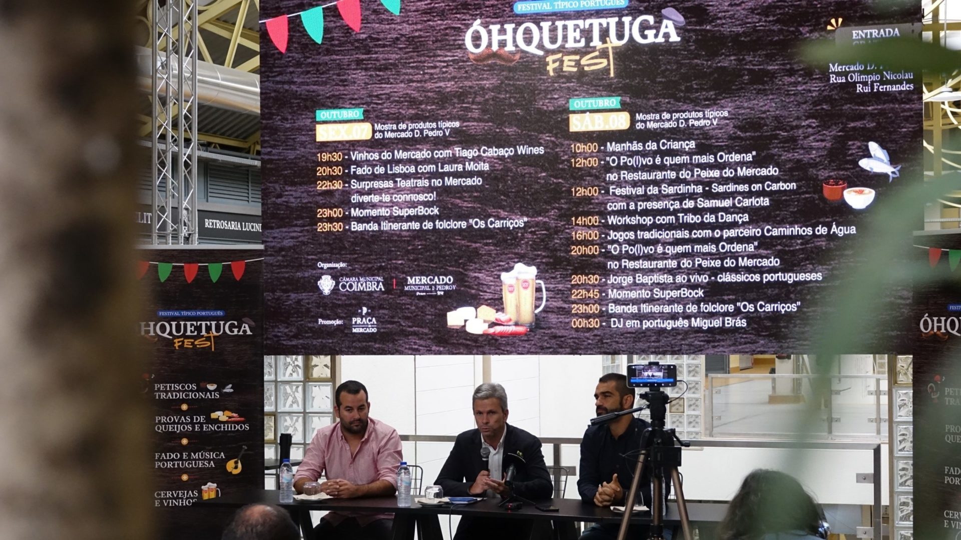 ÓHQUETUGA FEST celebra cultura portuguesa no Mercado Municipal D. Pedro V