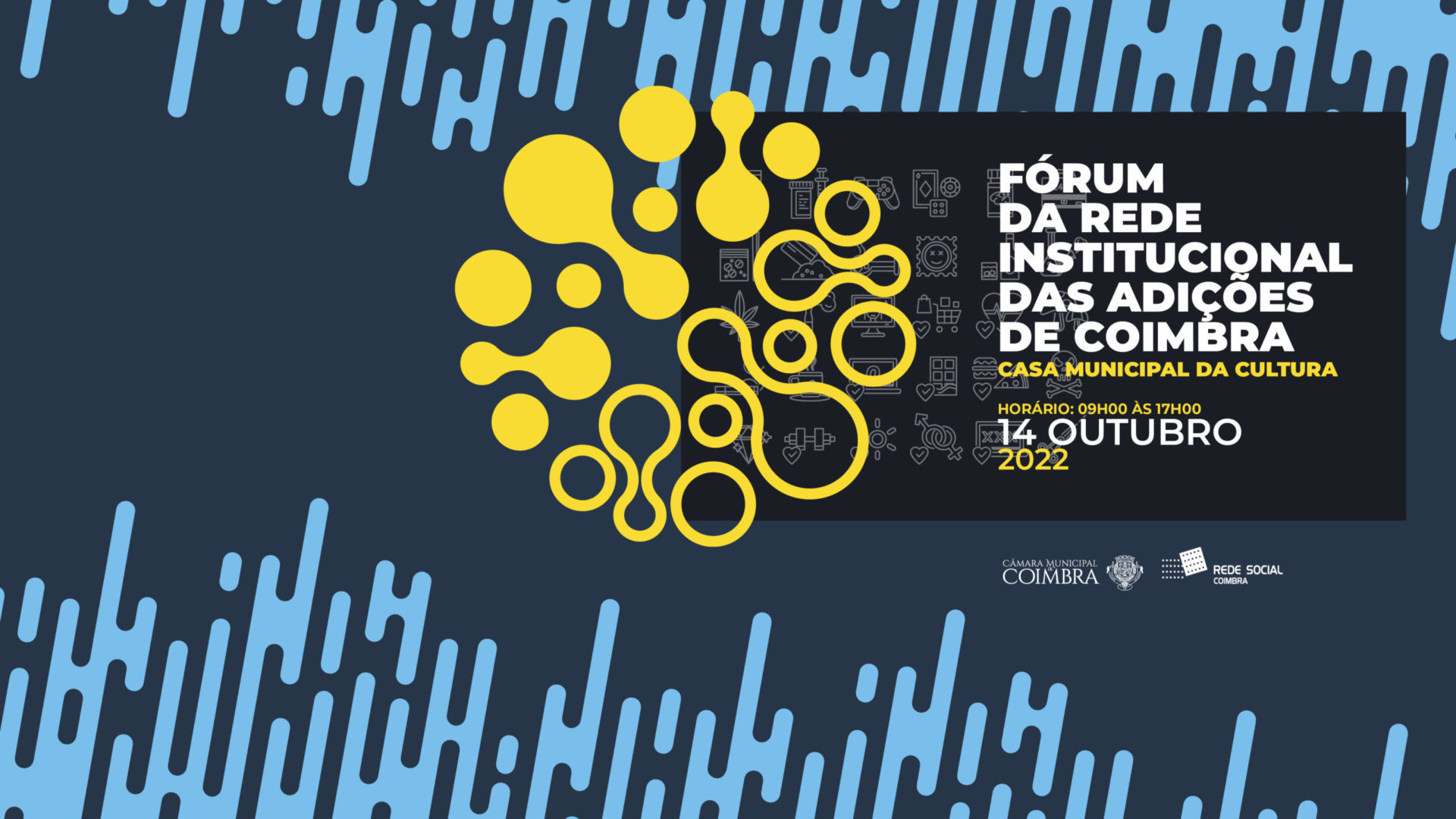 CM de Coimbra promove Fórum da Rede Institucional das Adições de Coimbra na sexta-feira
