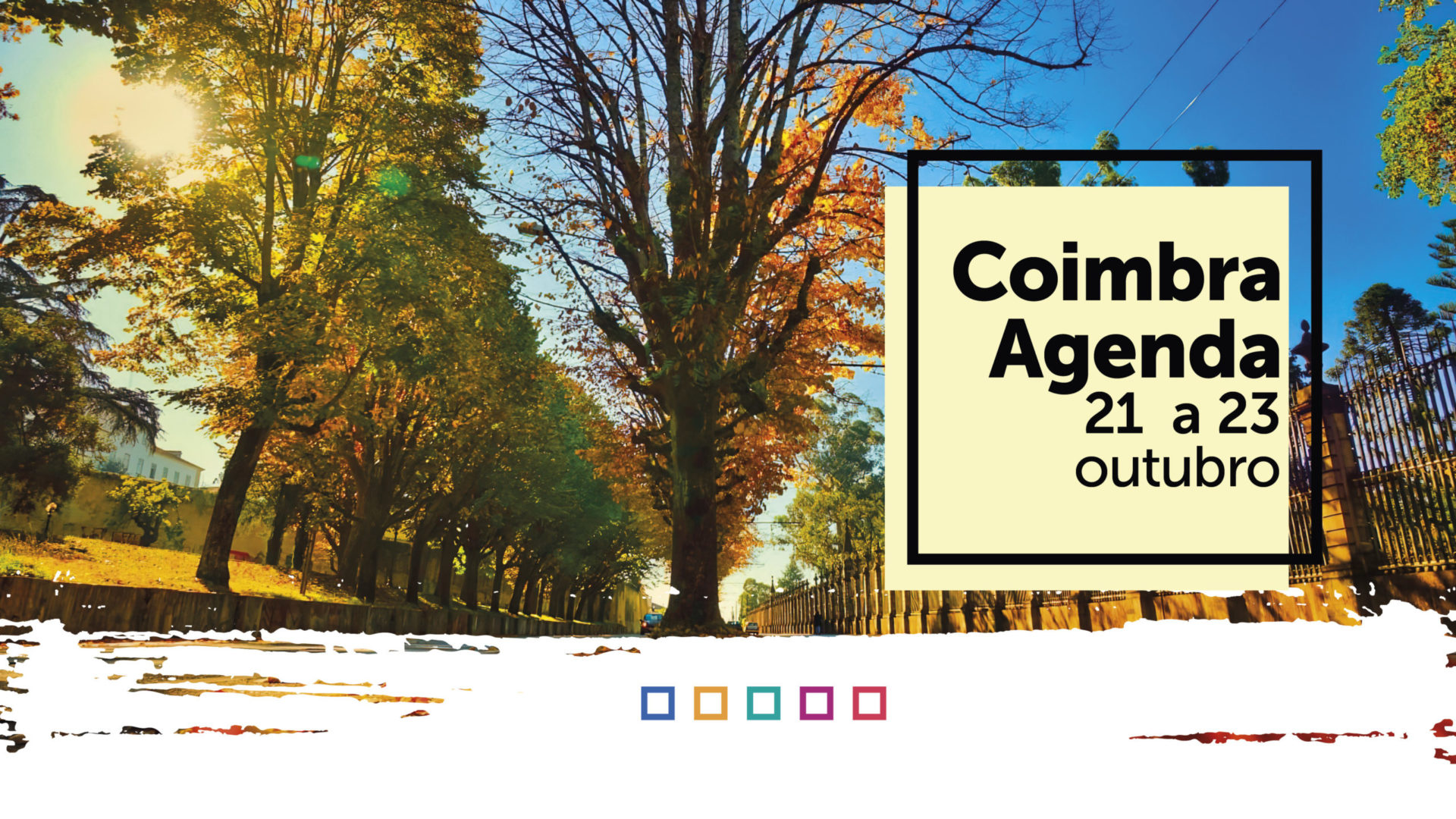Atividade cultural do Município de Coimbra para o fim de semana