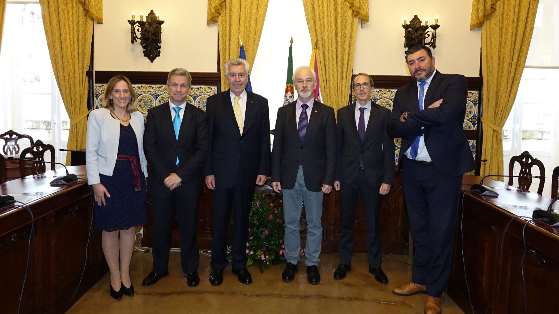 Embaixador da Argentina recebido na CM de Coimbra