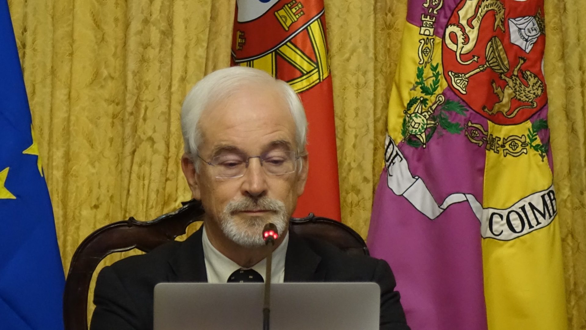 Intervenção inicial do presidente José Manuel Silva | Reunião de Câmara, 14 de novembro