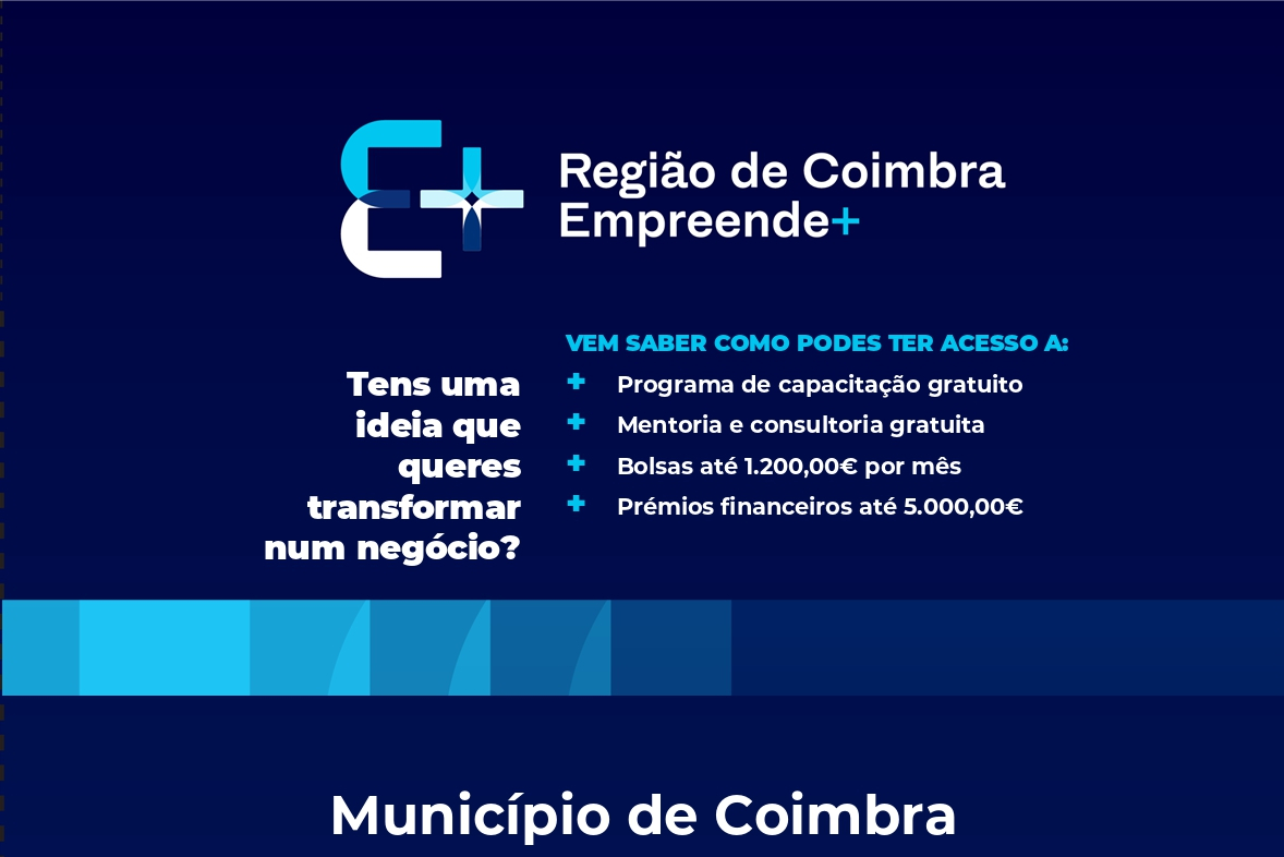 Workshop do Região de Coimbra Empreende + na 5ª feira, na Cena Lusófona