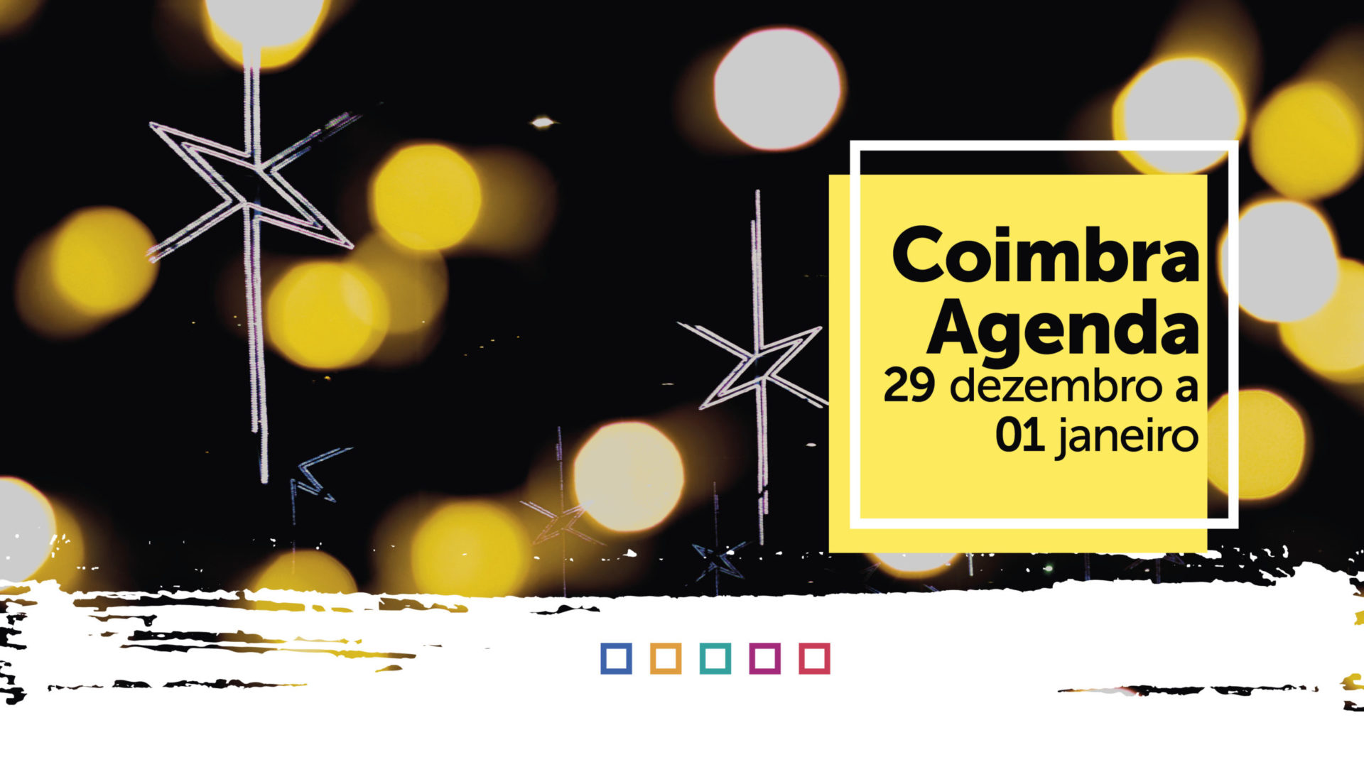 Atividade cultural do Município de Coimbra para o fim de semana