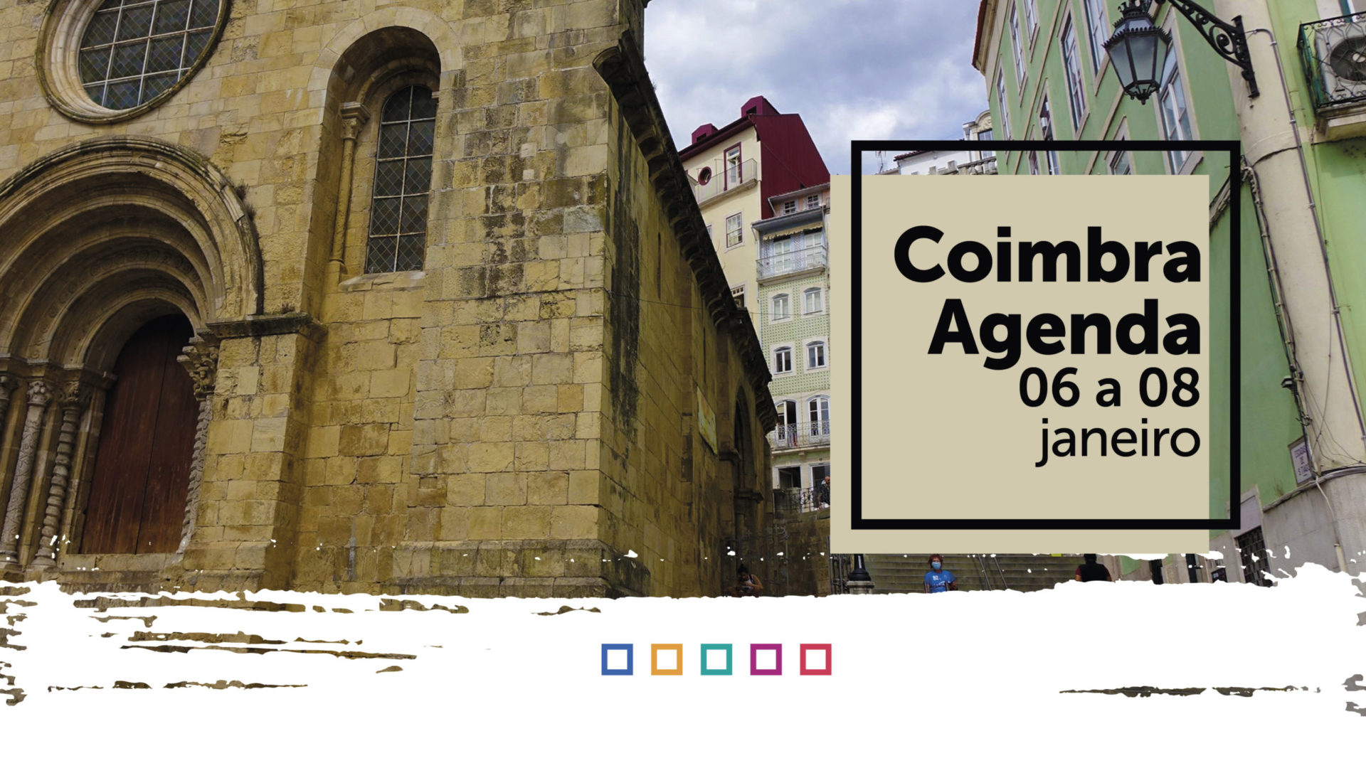 Atividade cultural do Município de Coimbra para o fim de semana