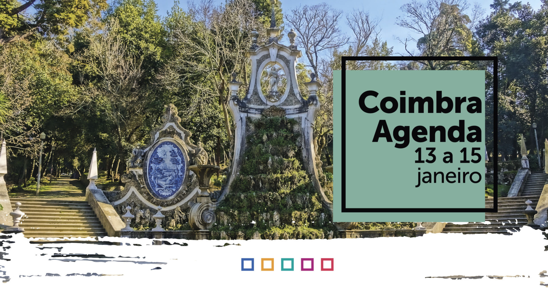 Atividade cultural do Município de Coimbra para o fim de semana