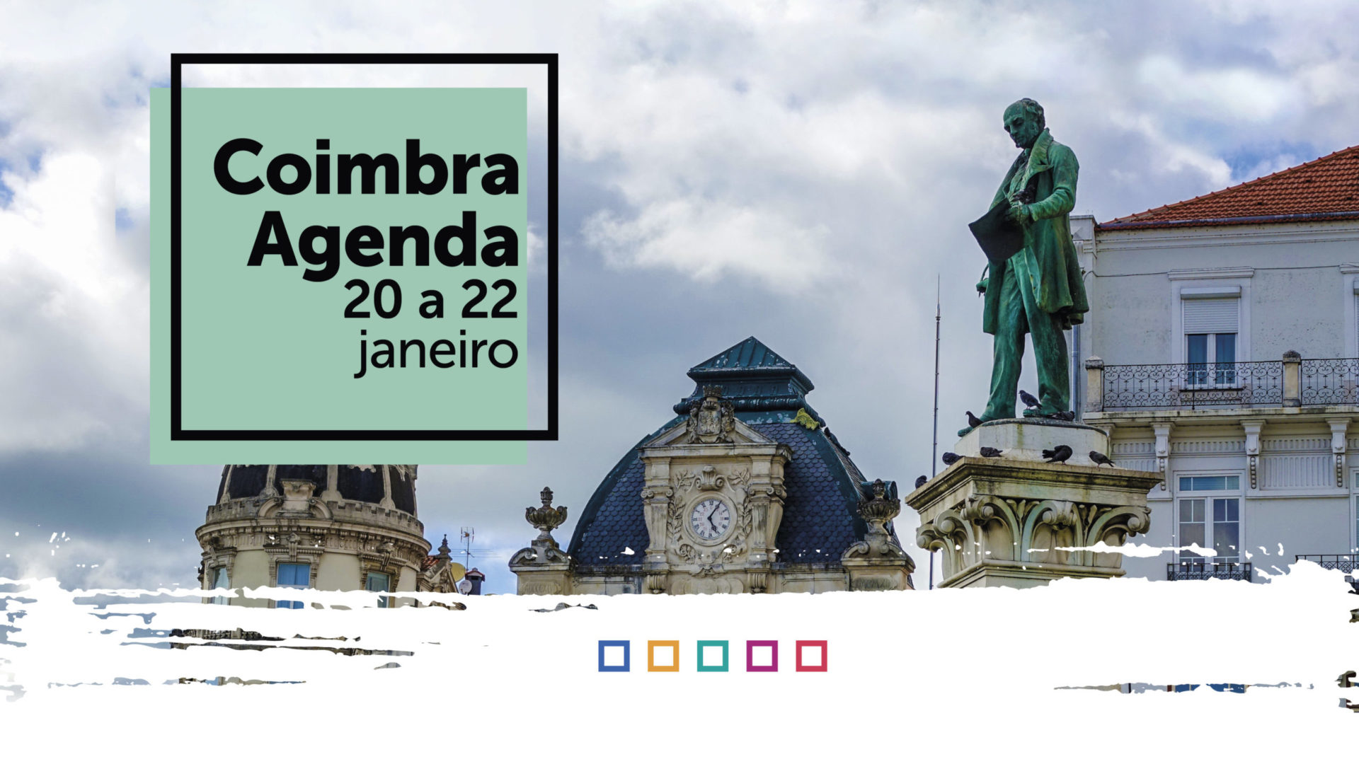 Atividade cultural do Município de Coimbra para o fim de semana