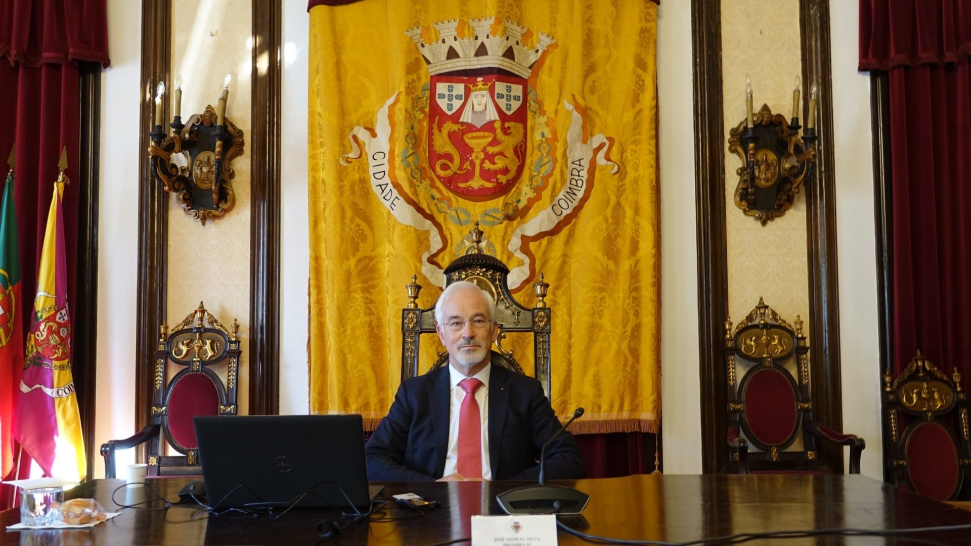 Intervenção inicial do presidente José Manuel Silva | Reunião de Câmara, 09 de janeiro