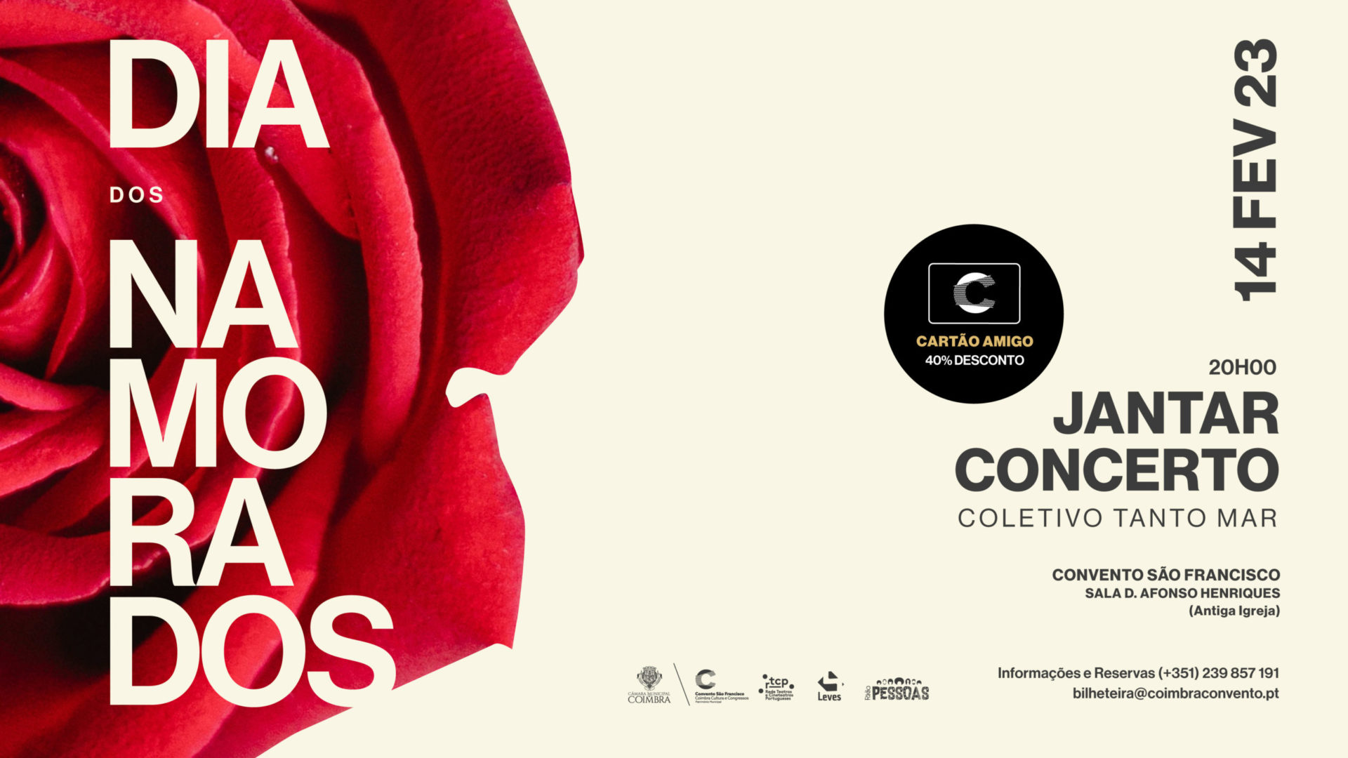 Convento São Francisco celebra Dia dos Namorados com Coletivo Tanto Mar em jantar-concerto