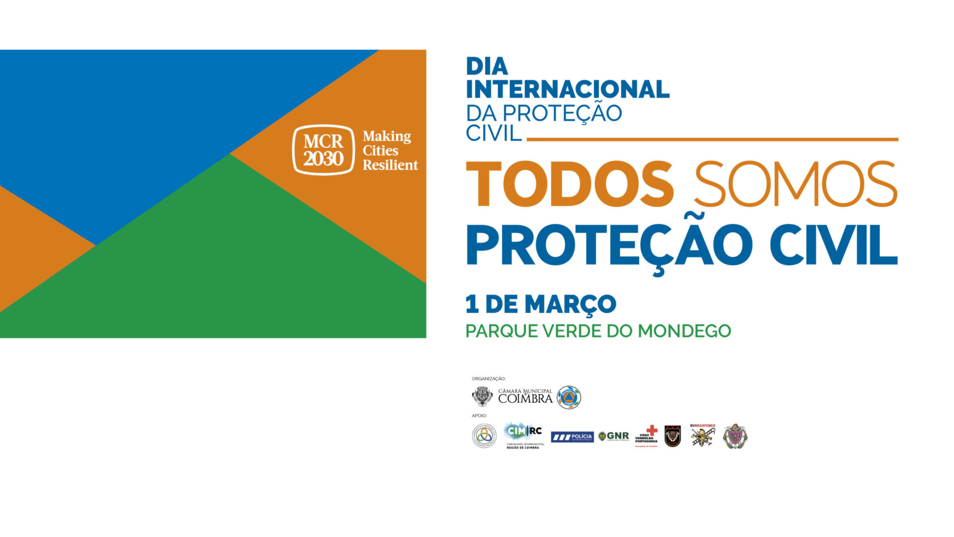 Coimbra celebra Dia Internacional da Proteção Civil com programa de iniciativas a decorrer no concelho