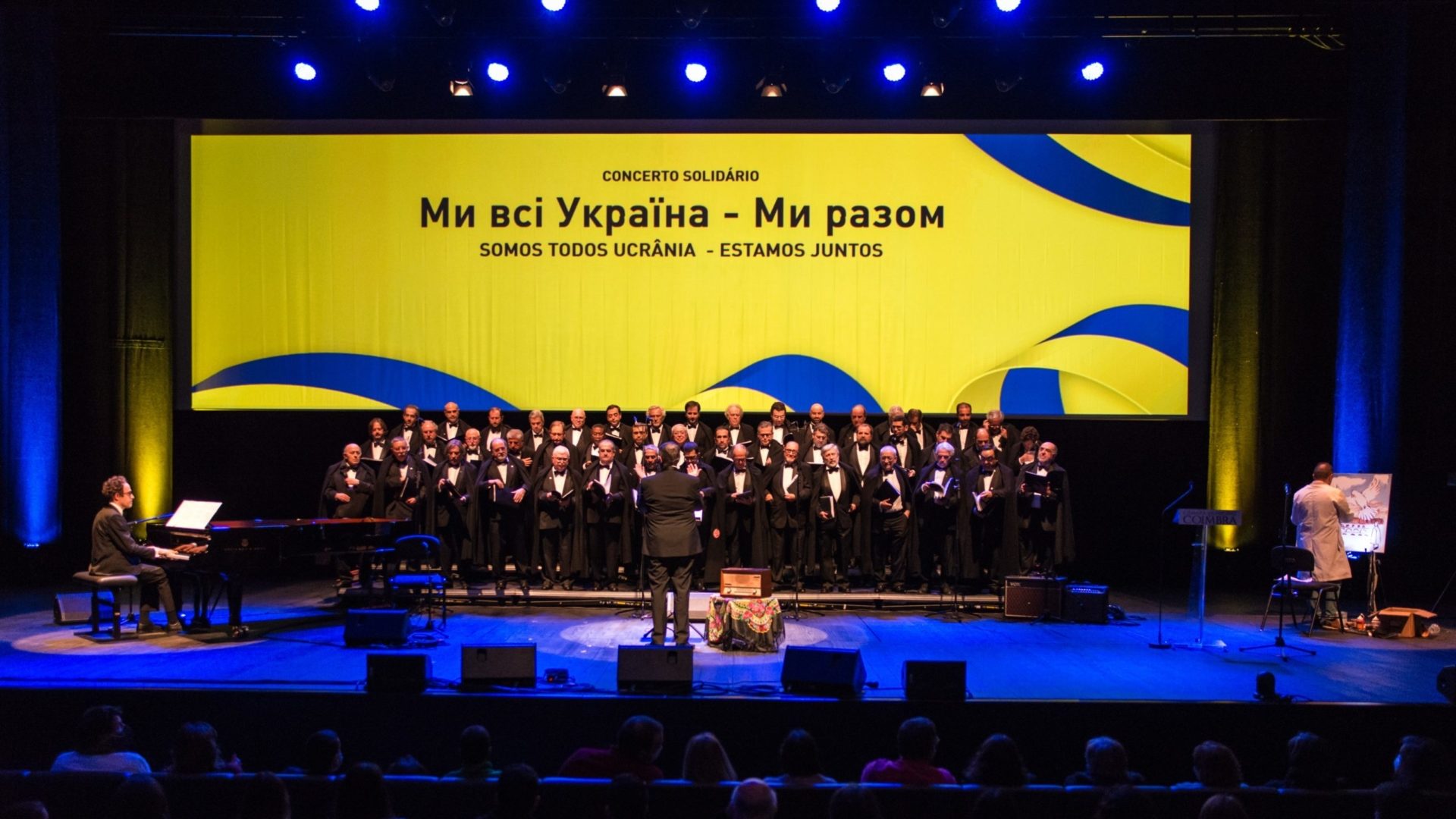 1 ano de guerra na Ucrânia: CM de Coimbra solidária com o povo ucraniano e na linha da frente no acolhimento a refugiados
