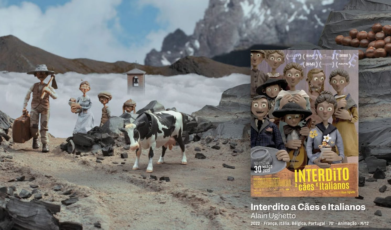 “Interdito a cães e italianos” sábado na Casa do Cinema de Coimbra no Centenário da Biblioteca