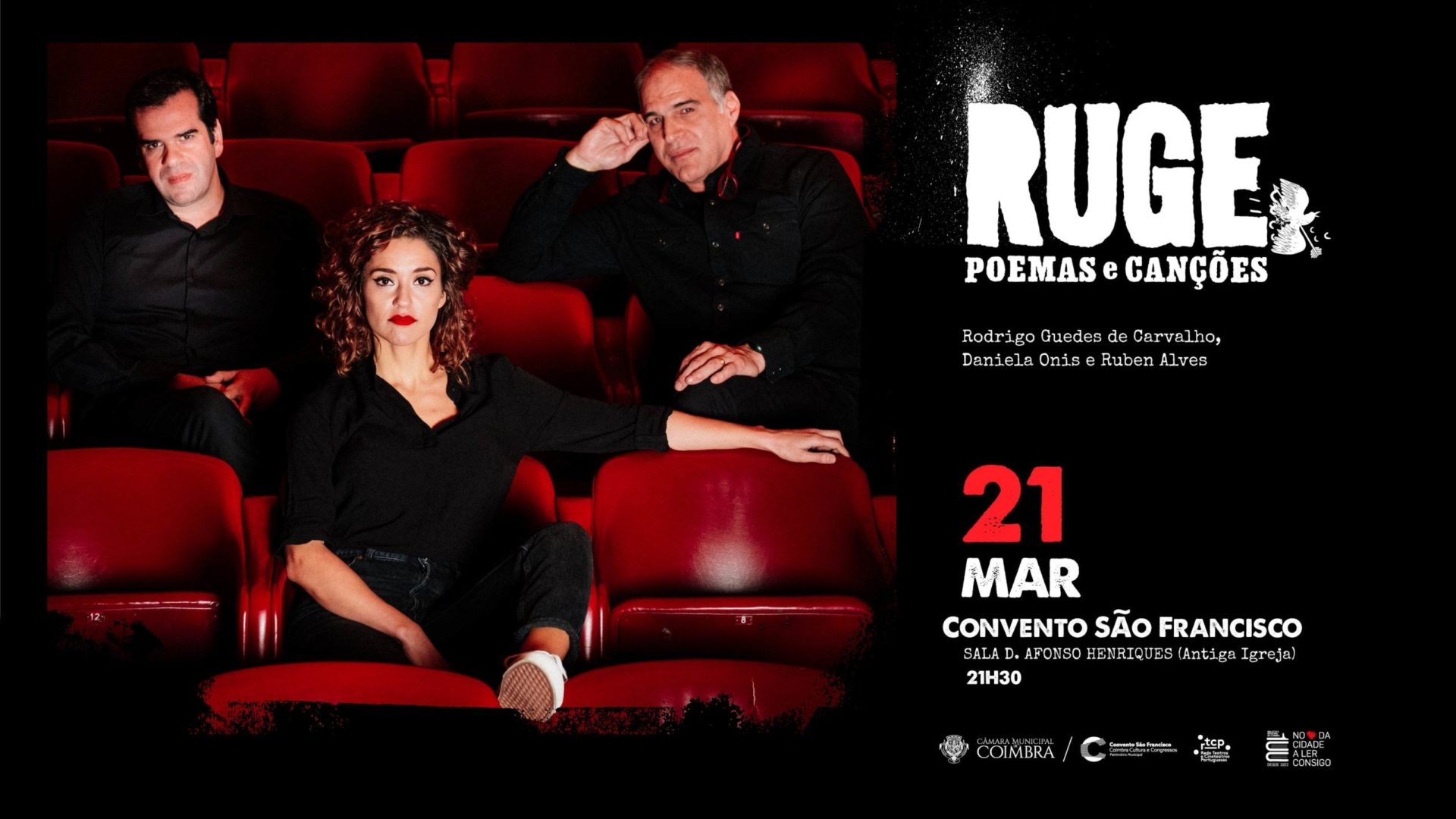 RUGE celebra Dia Mundial da Poesia no Convento São Francisco