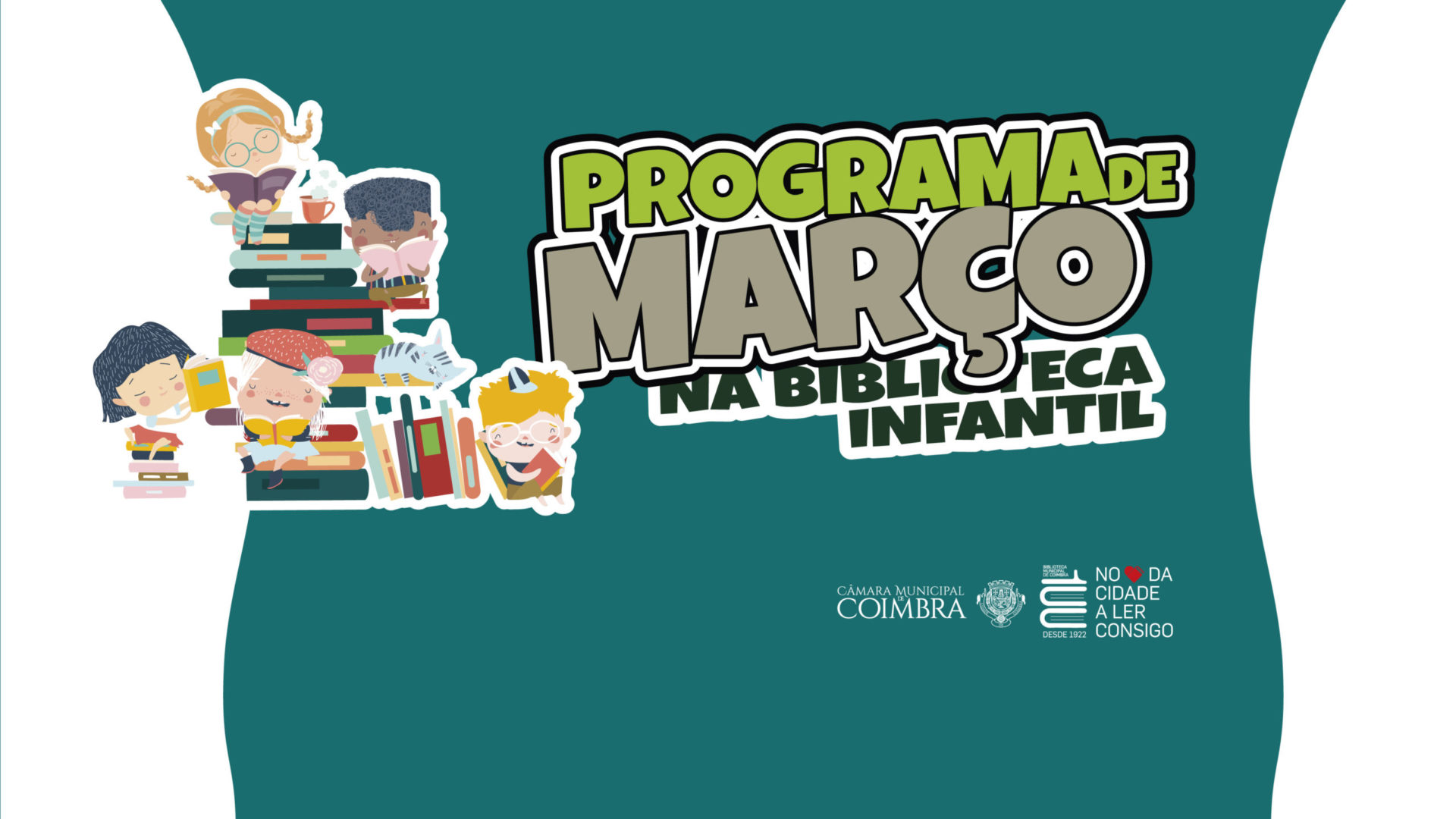 Biblioteca Infantil/Ludoteca celebra pais, primavera, poesia e teatro em março