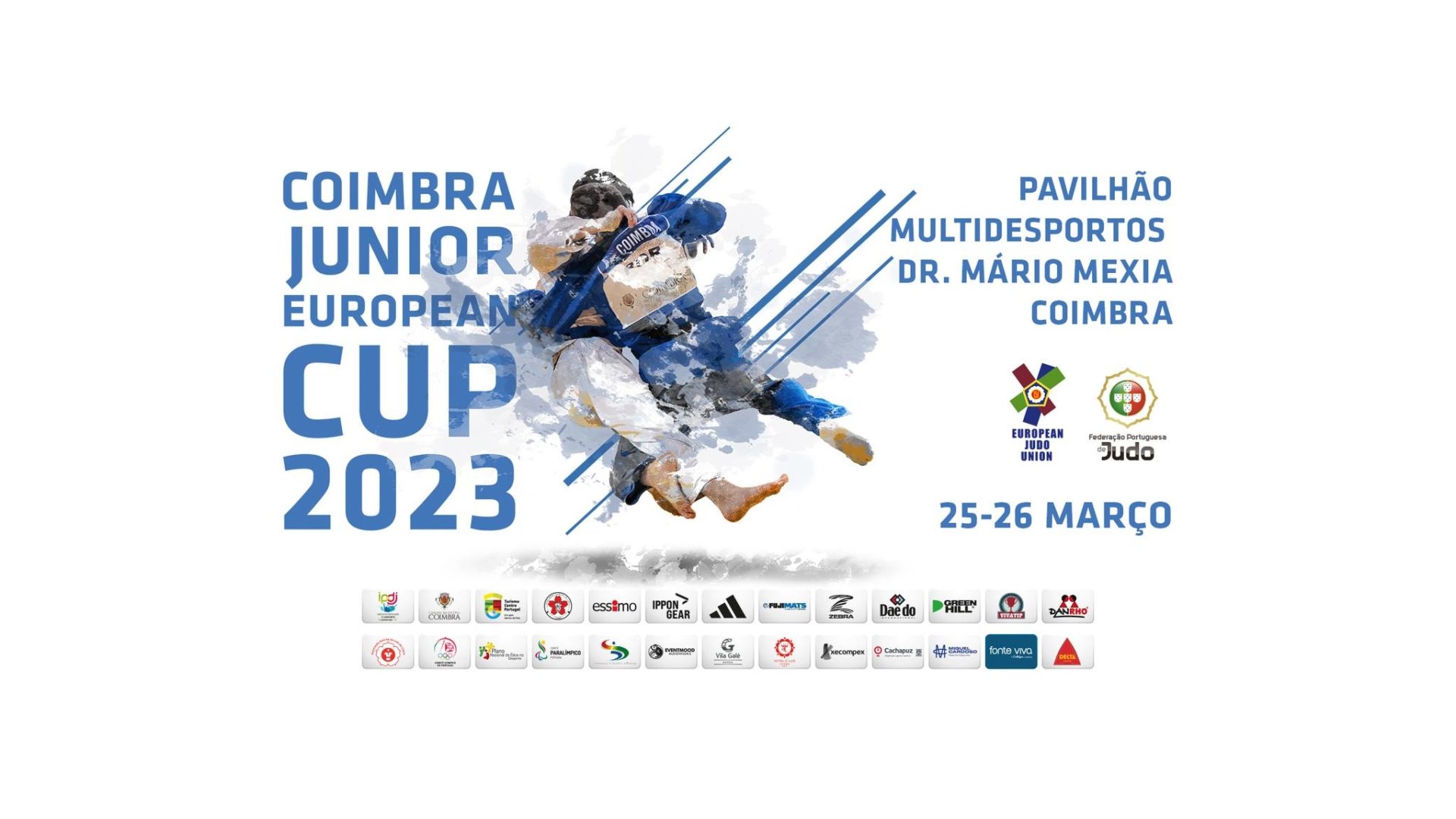 Coimbra recebe Taça da Europa de Juniores de Judo este fim de semana no Pavilhão Mário Mexia