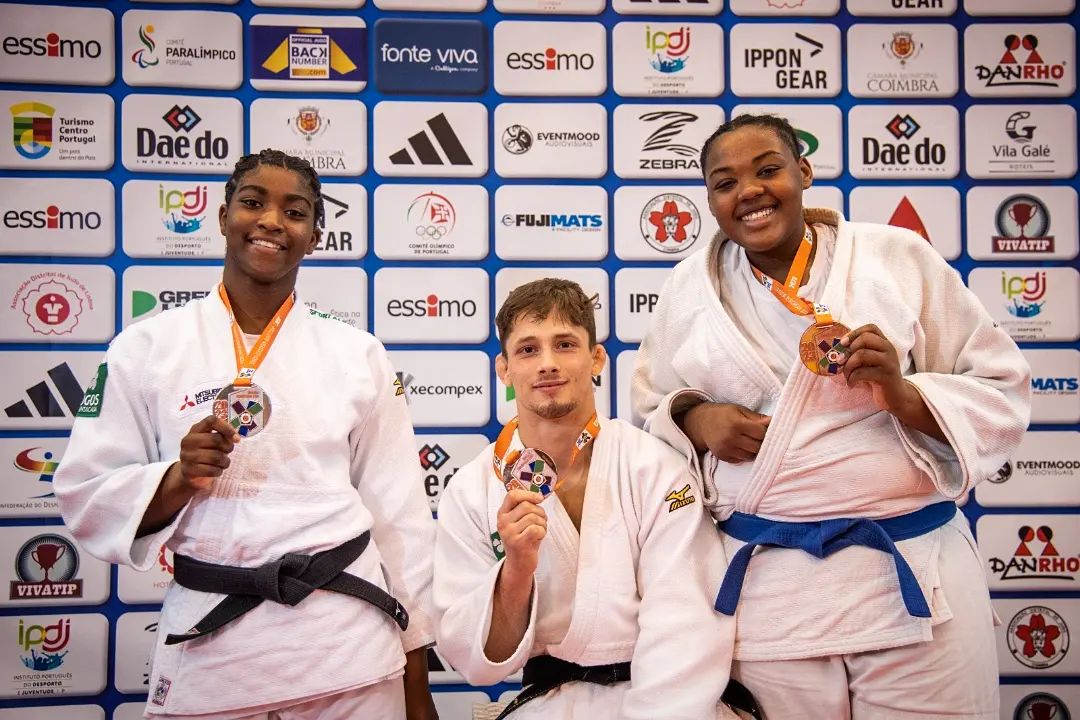 Bernardo Fernandes e Maria Colito conquistaram bronze na Taça da Europa de Juniores de Judo