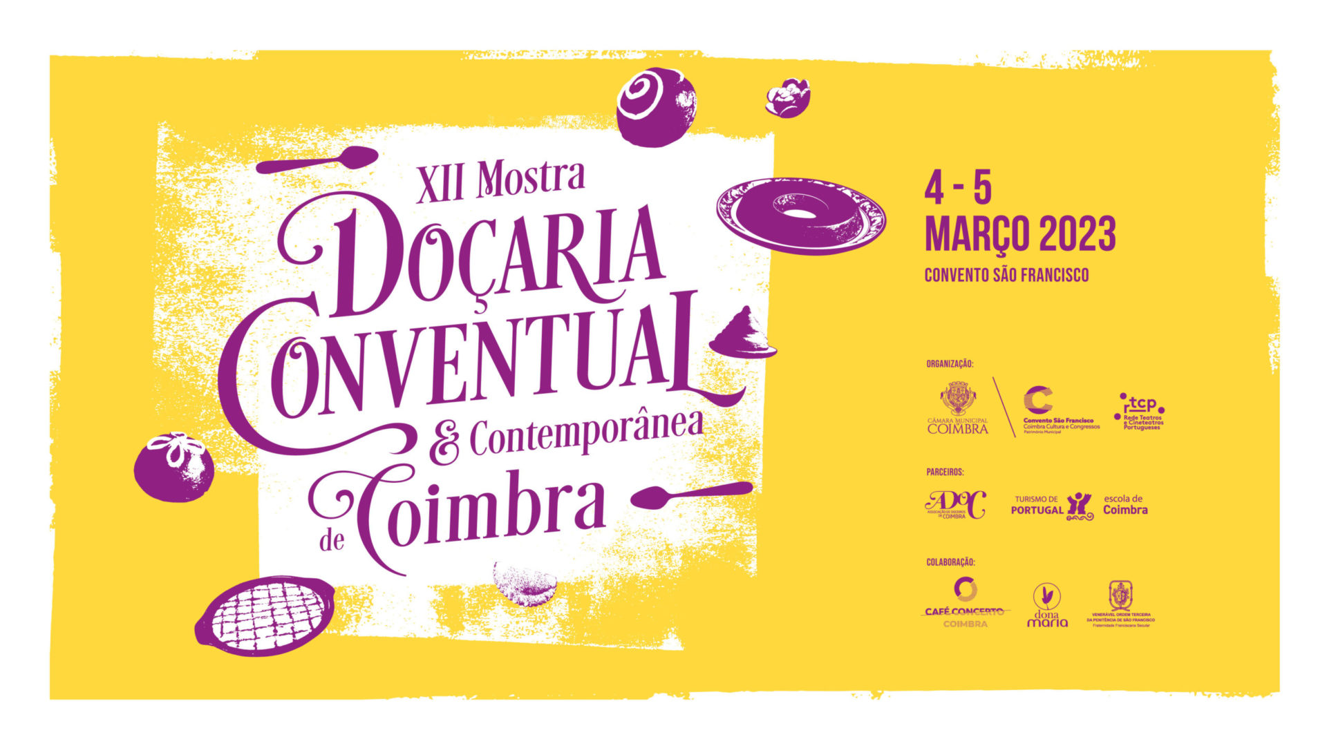 XII Mostra de Doçaria Conventual e Contemporânea este fim de semana no Convento São Francisco