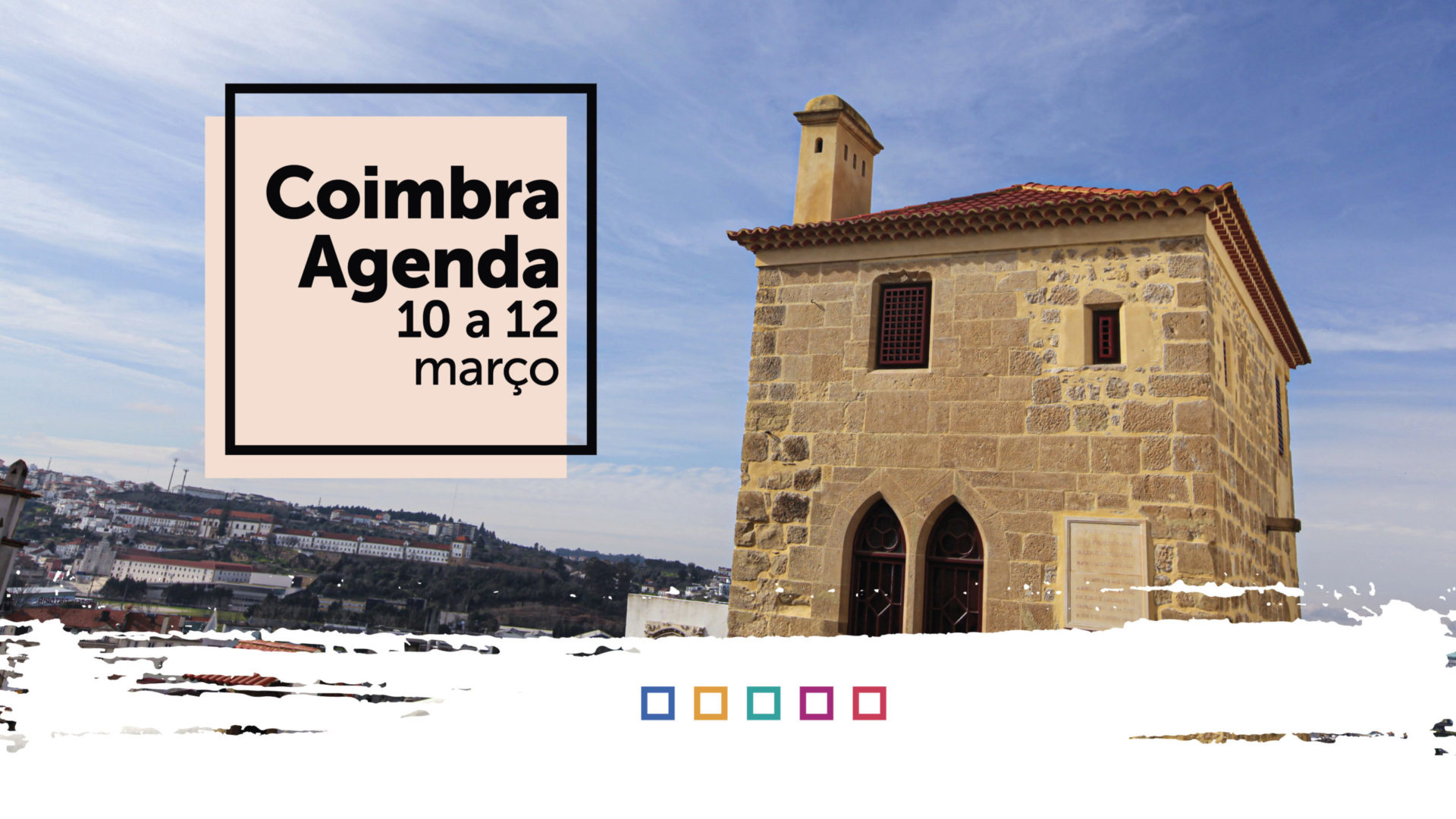 Atividade cultural do Município de Coimbra para o fim de semana