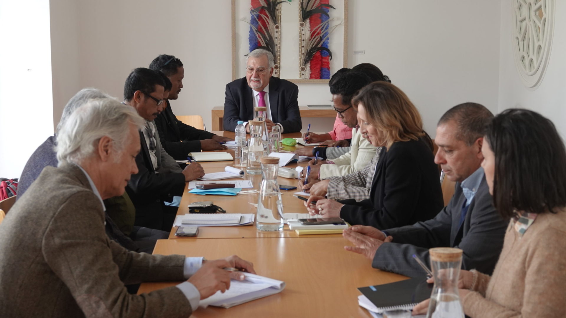 Coimbra reúne com Díli na sede da UCCLA