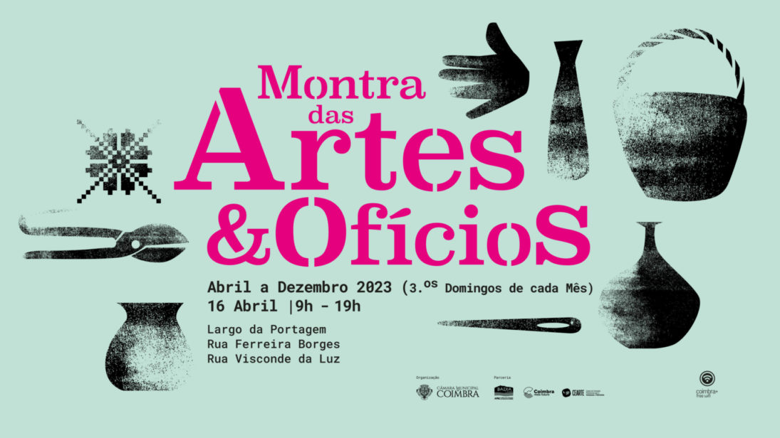 “Montra das Artes & Ofícios” promove saberes ancestrais da região na Baixa de Coimbra já no próximo domingo