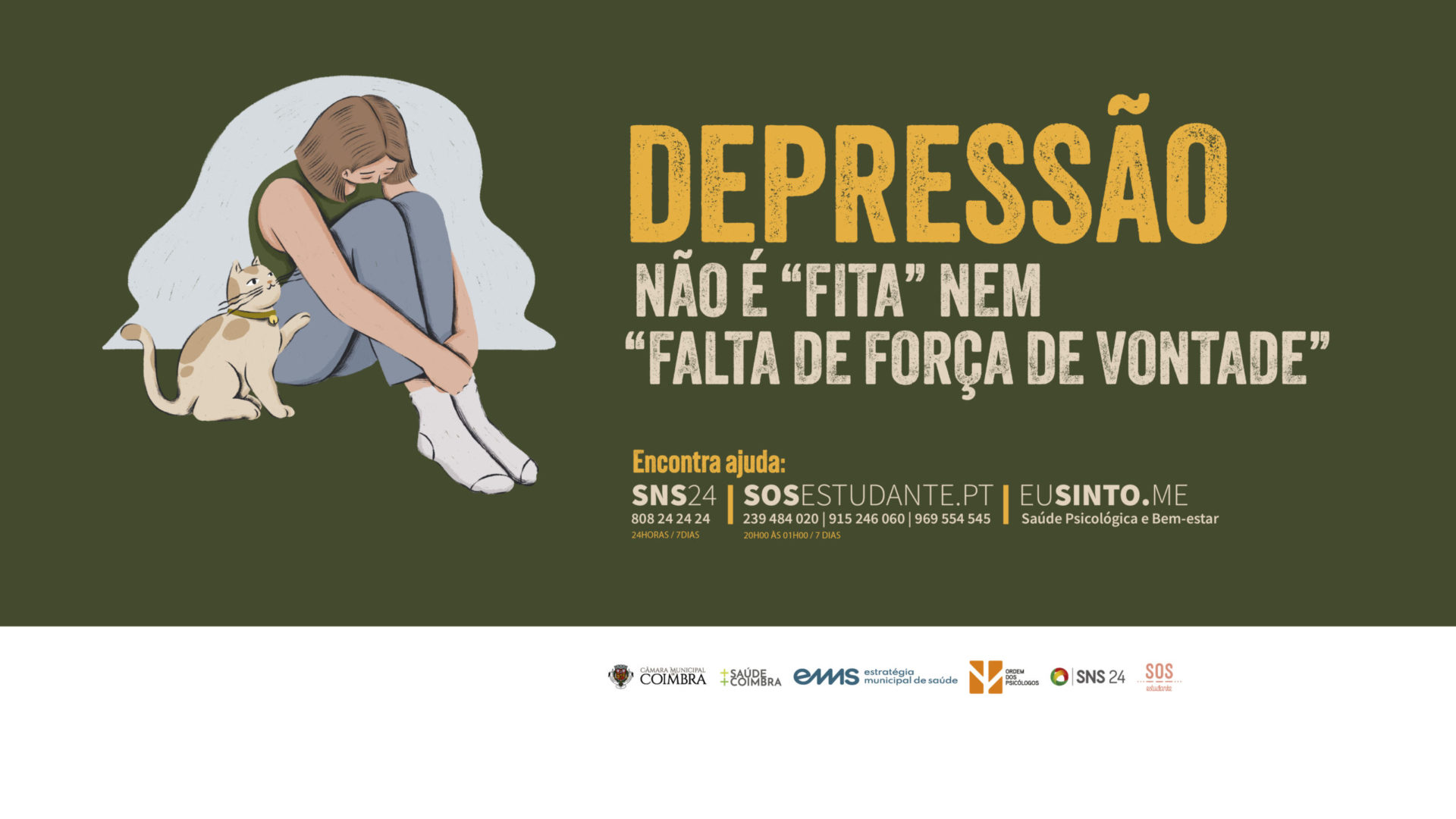 CM de Coimbra promove campanha de sensibilização para a saúde mental
