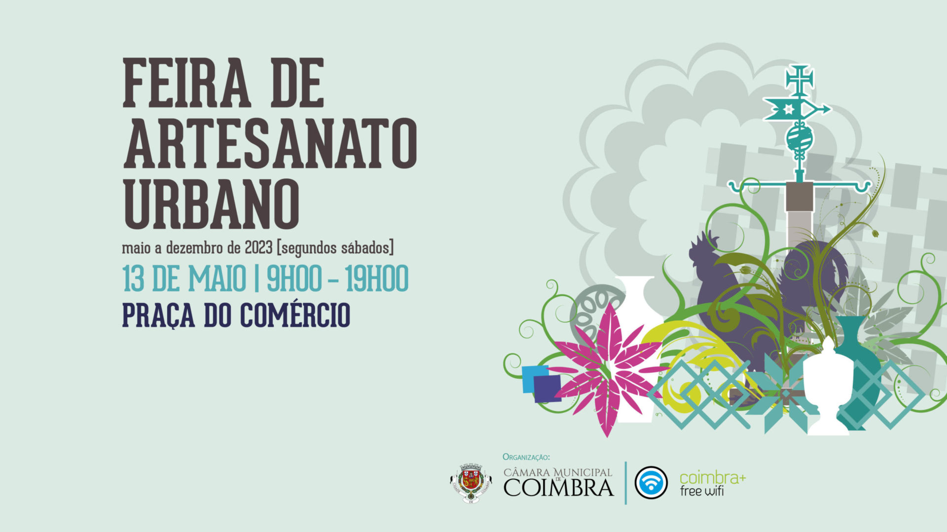 Feira de Artesanato Urbano regressa à Praça do Comércio no próximo sábado