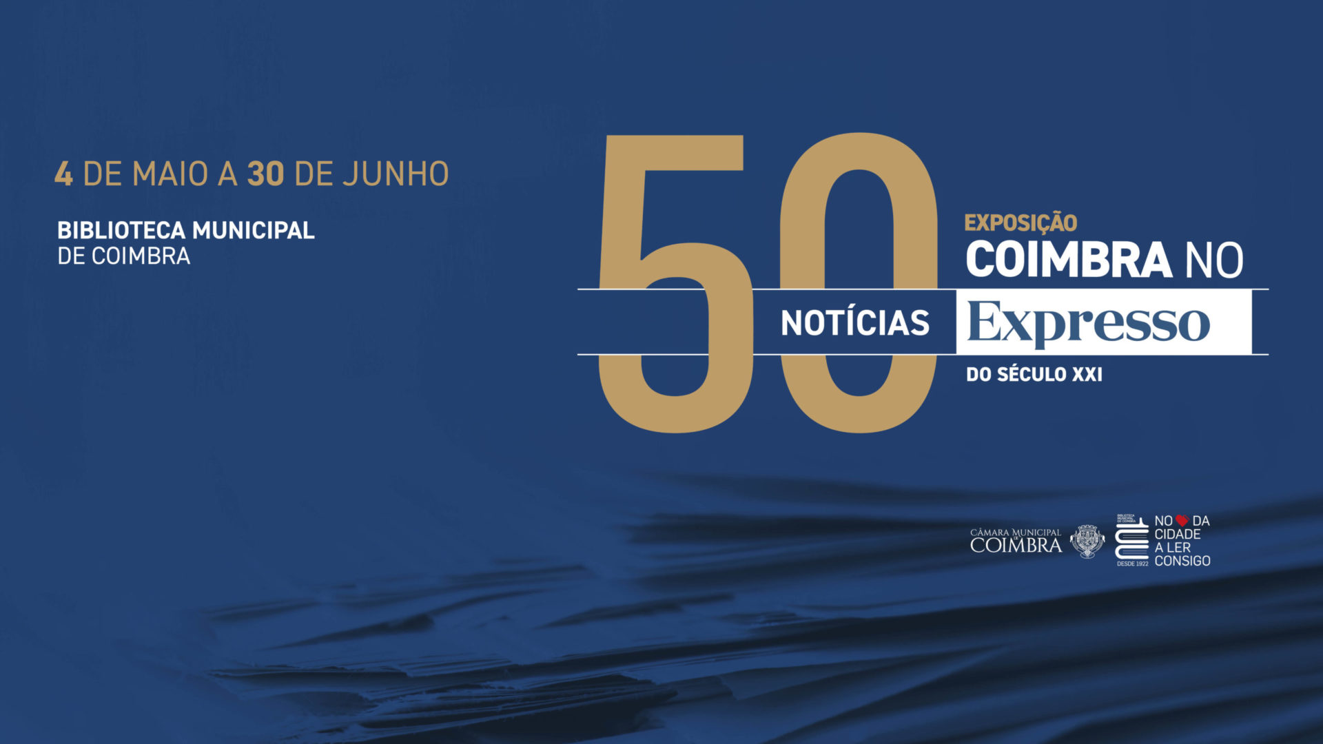 Biblioteca Municipal mostra exposição de 50 notícias sobre Coimbra publicadas no EXPRESSO