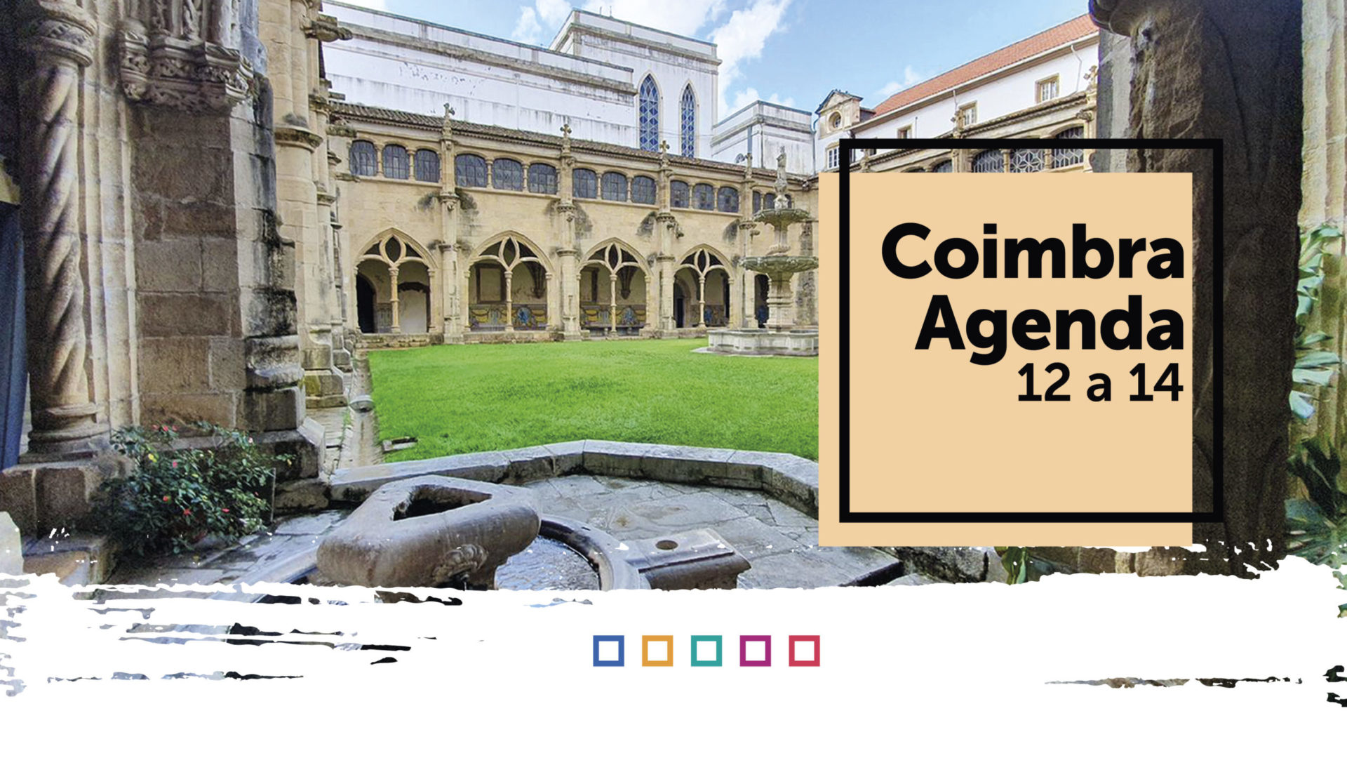 Atividade cultural do Município de Coimbra para o fim de semana