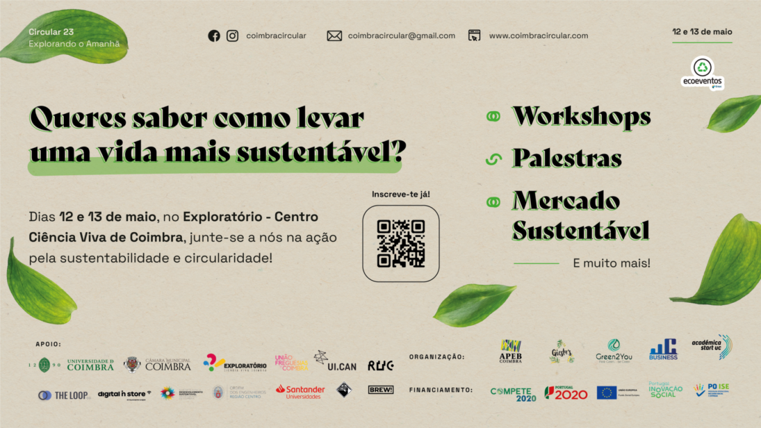 Circular 23 debate a economia sustentável dias 12 e 13 de maio em Coimbra