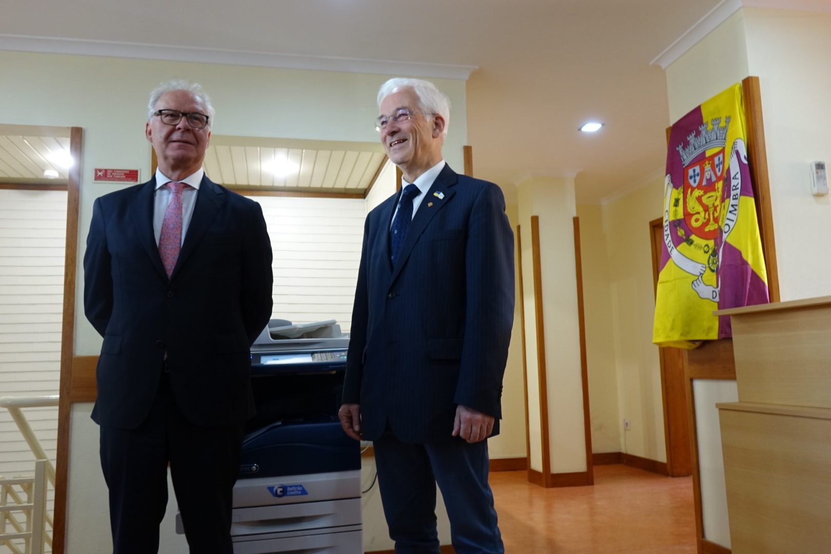 Inauguração das novas instalações do Julgado de Paz de Coimbra foi mote para falar do novo Palácio da Justiça