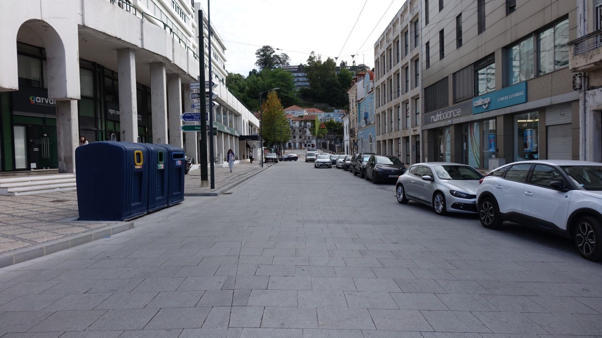 Rua João Machado já tem pavimento concluído e reabre amanhã ao trânsito automóvel