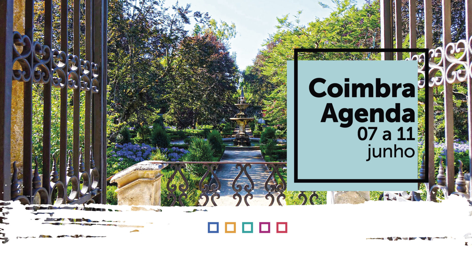 Atividade cultural do Município de Coimbra para o fim de semana