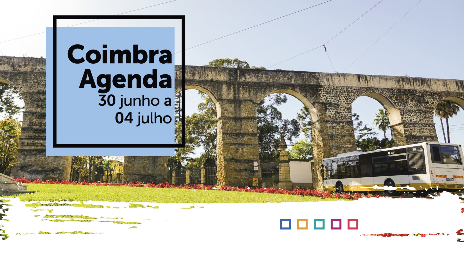 Atividade cultural do Município de Coimbra para o fim de semana