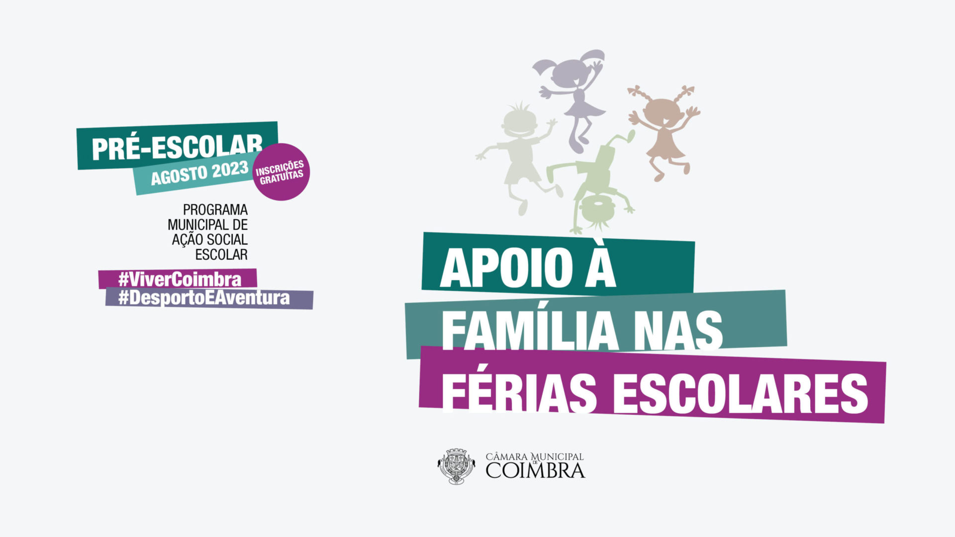 Inscrições no programa municipal de férias de verão para o pré-escolar começam amanhã