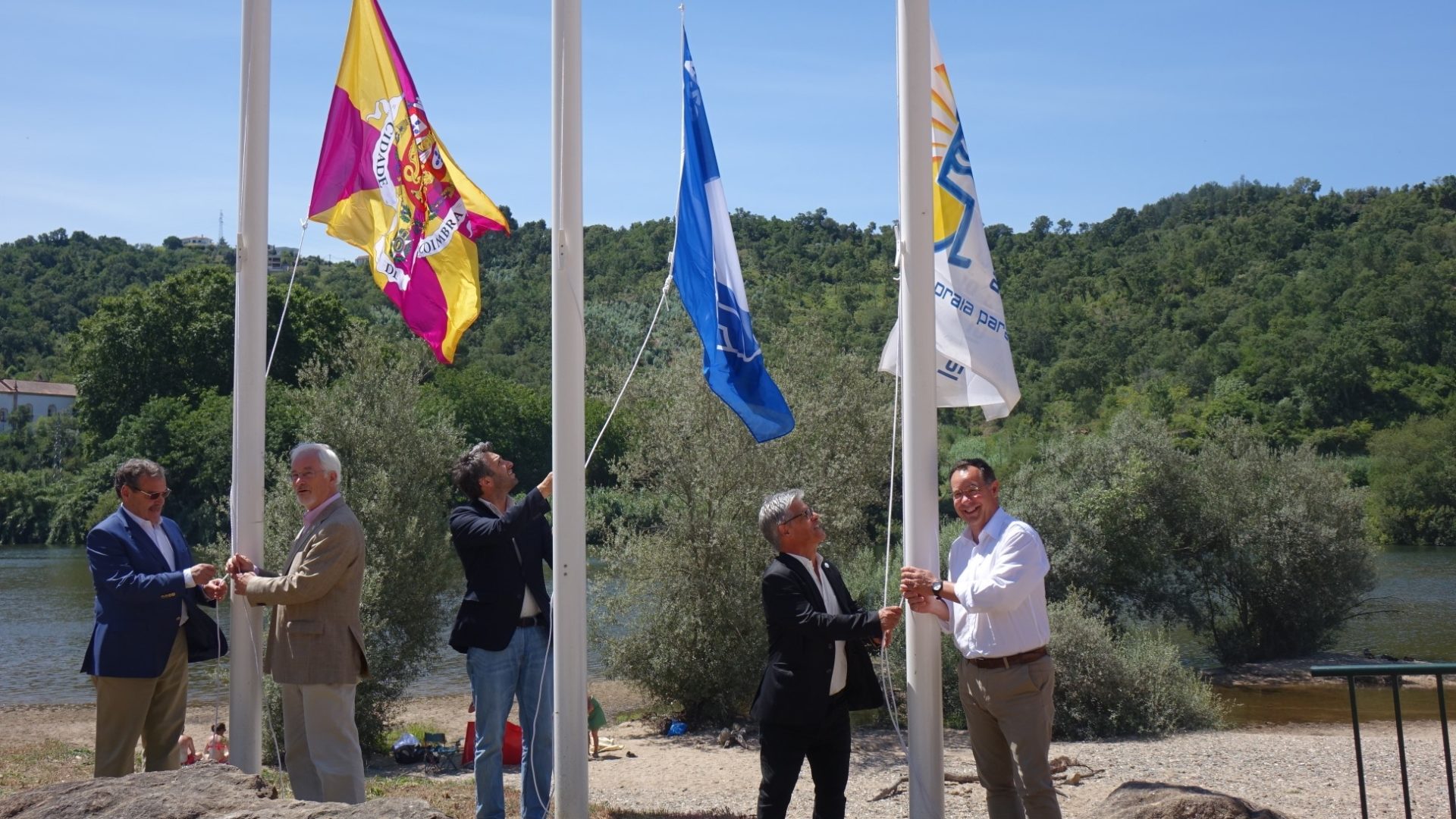 Praias fluviais do concelho distinguidas com Bandeira Azul e galardão de acessibilidade