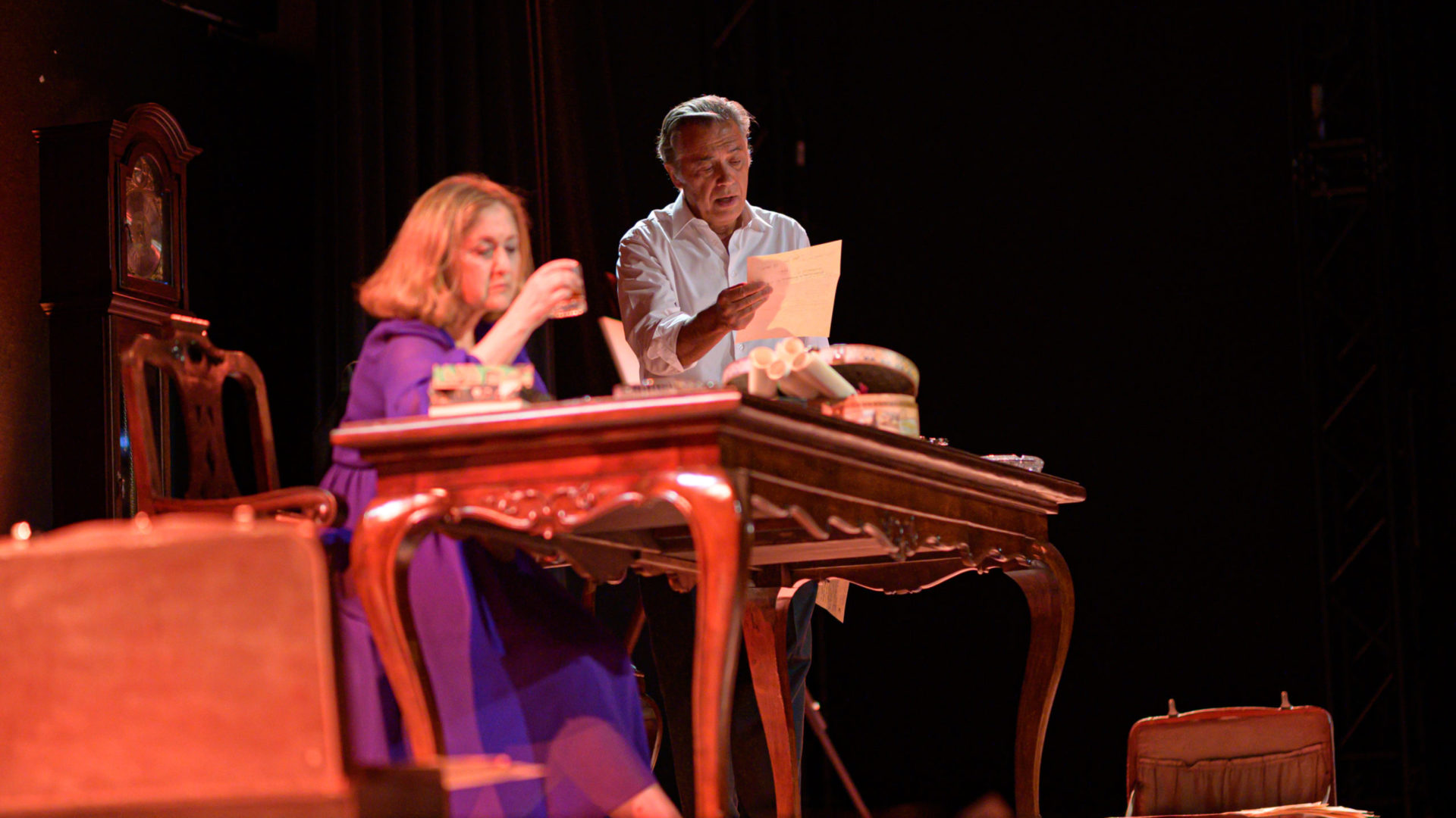 Maria Elisa e Virgílio Castelo levam “Cartas de Amor” este domingo ao Convento São Francisco