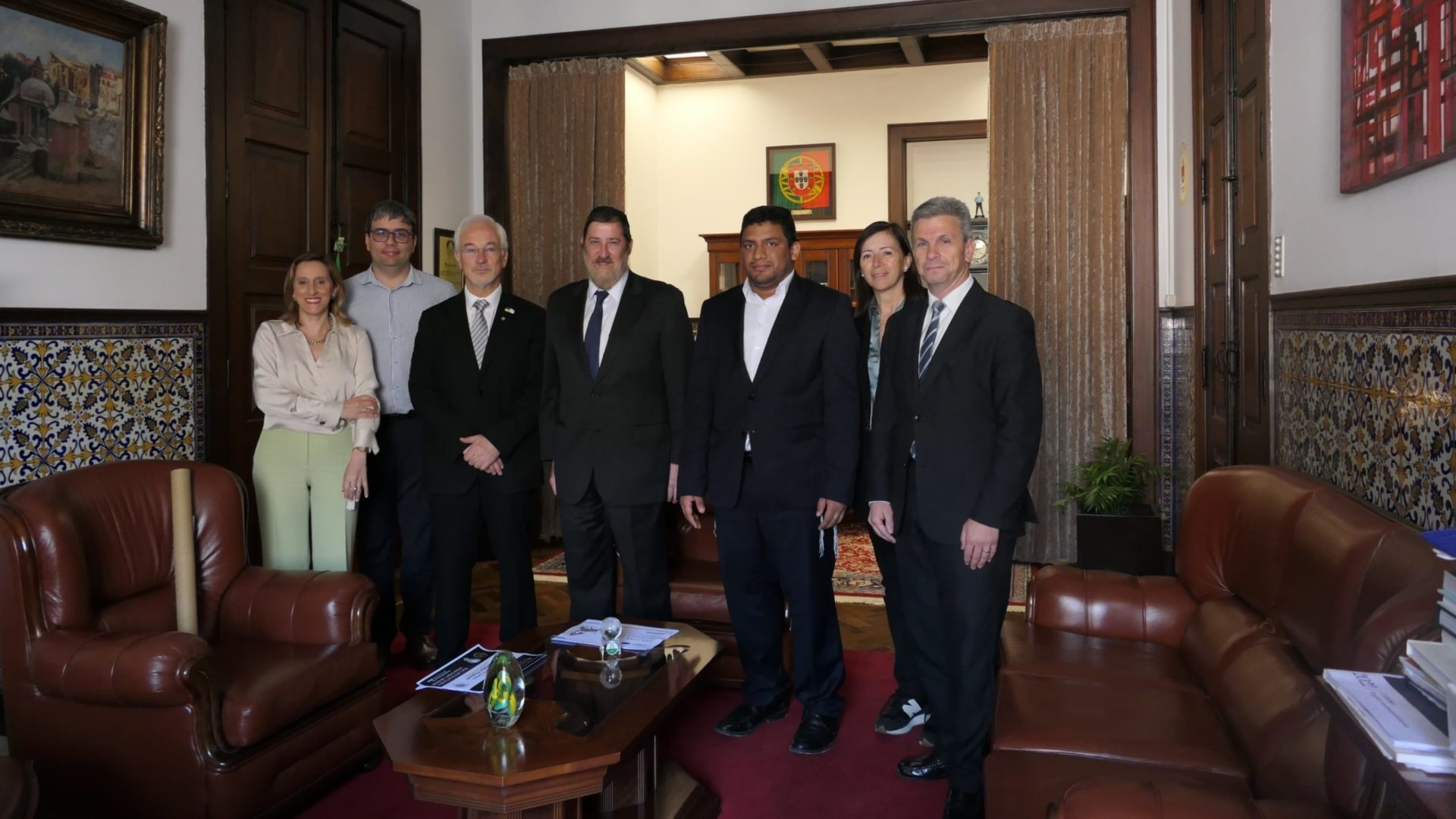Presidente da Câmara reúne com Rabino-Chefe da comunidade judaica em Coimbra