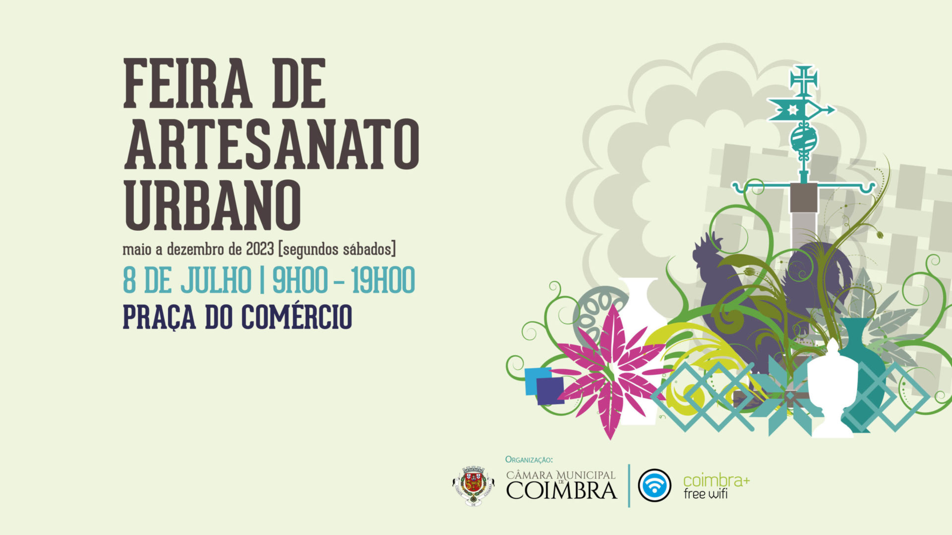 Feira de Artesanato Urbano regressa à Praça do Comércio no próximo sábado