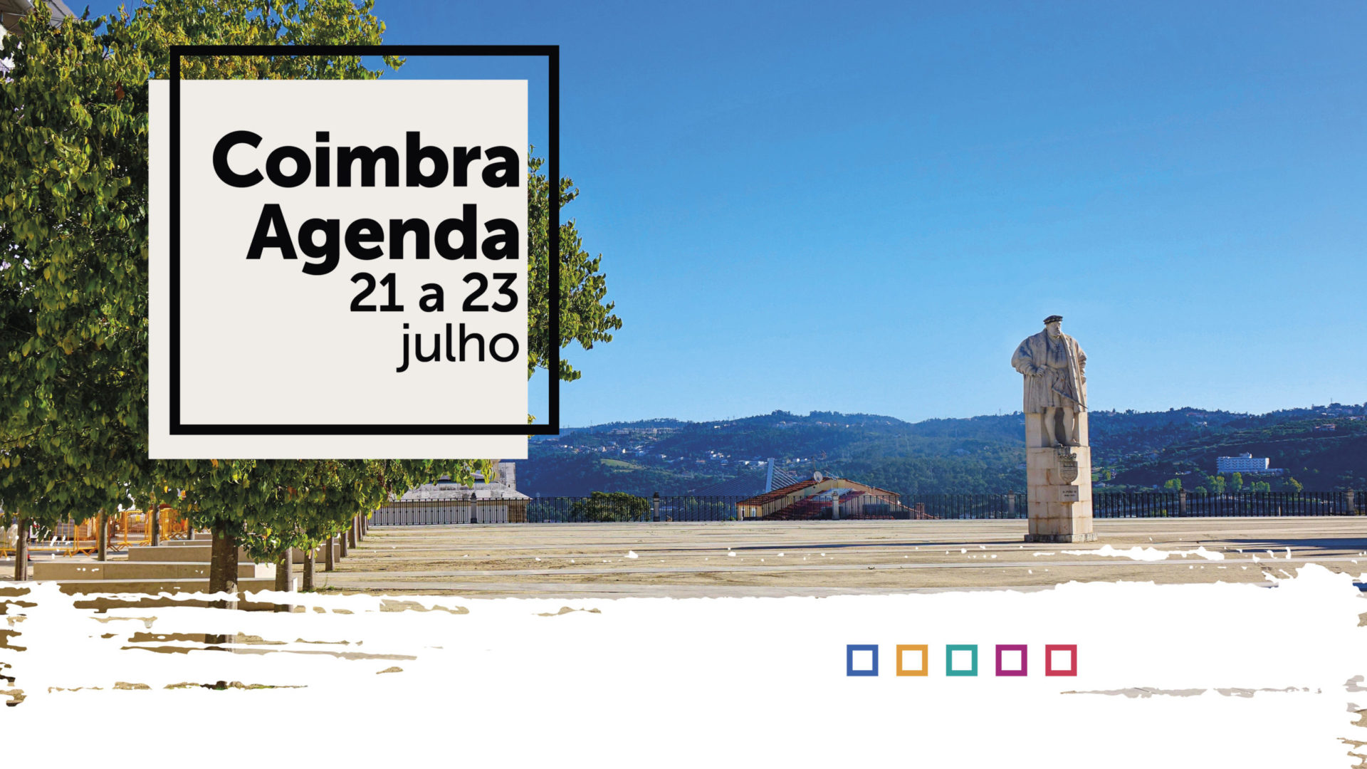 Atividade cultural do Município de Coimbra para o fim de semana