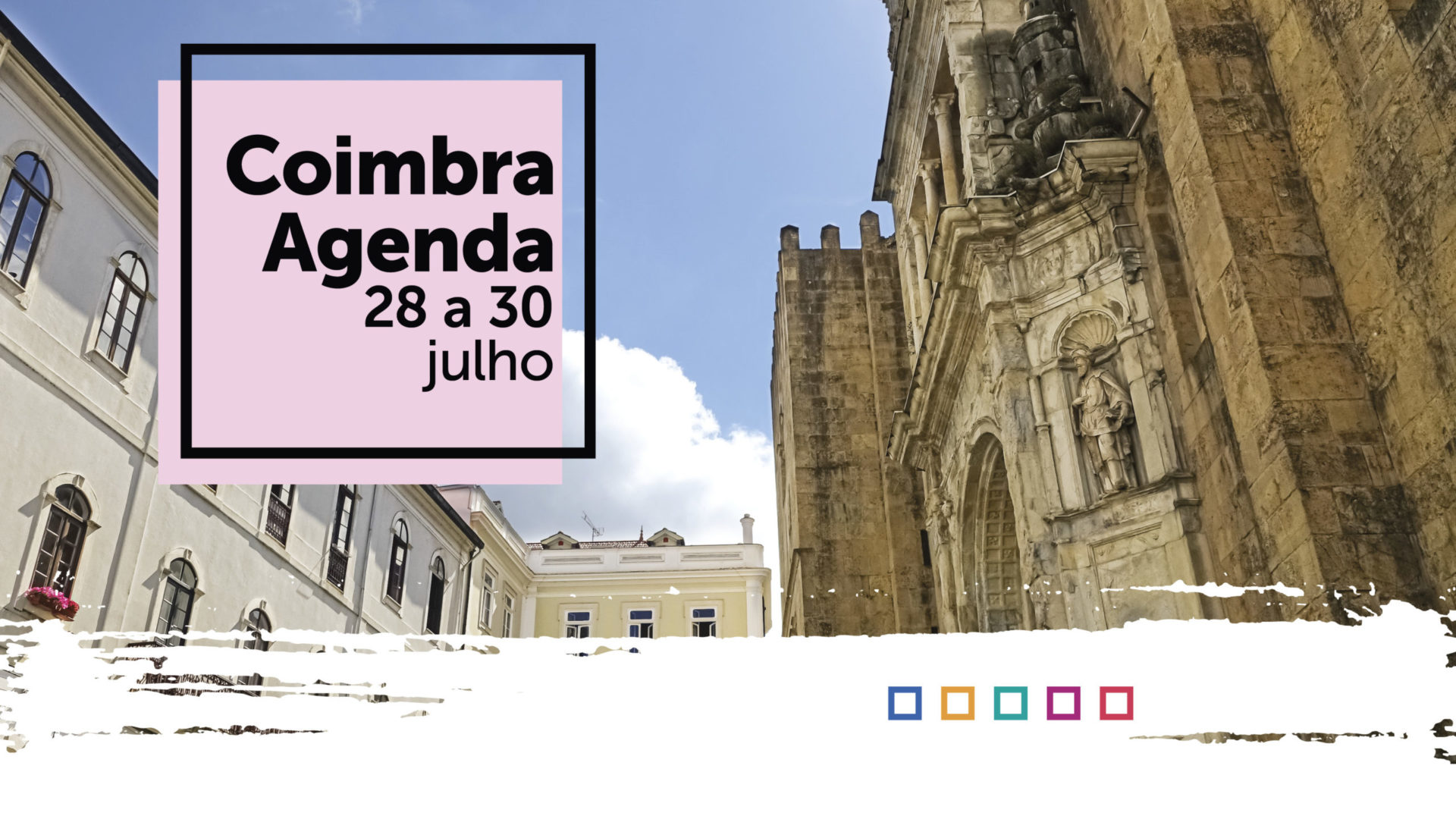 Atividade cultural do Município de Coimbra para o fim de semana