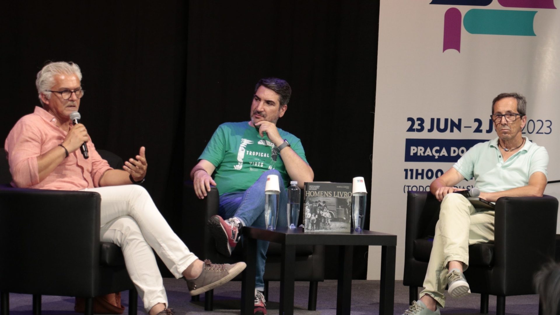 Penúltimo dia da Feira do Livro de Coimbra