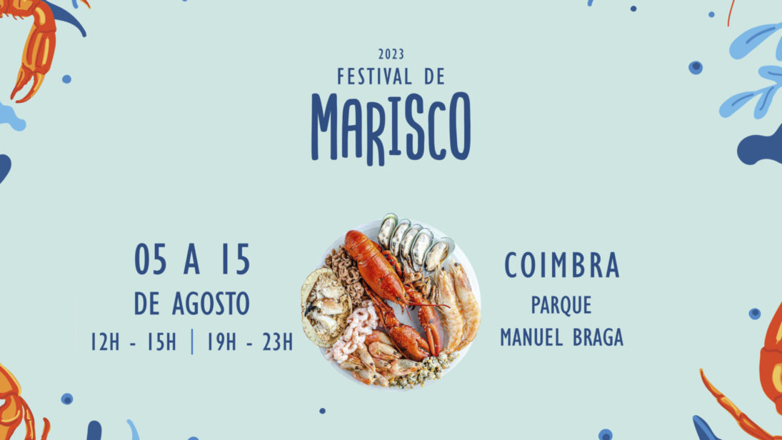 Parque Manuel Braga acolhe Festival do Marisco de 5 a 15 de agosto