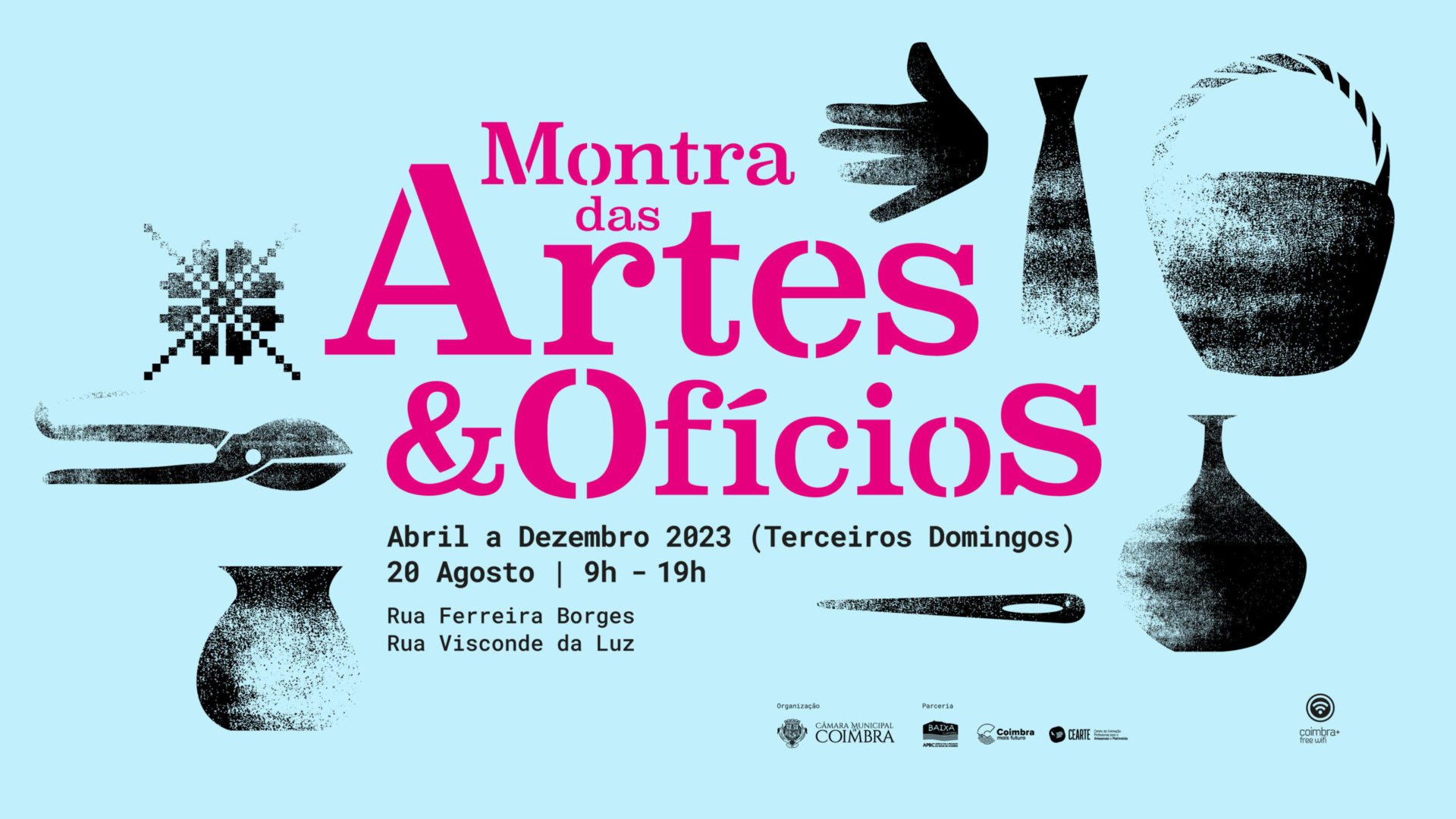 “Montra das Artes & Ofícios” volta a dinamizar a Baixa de Coimbra no próximo domingo