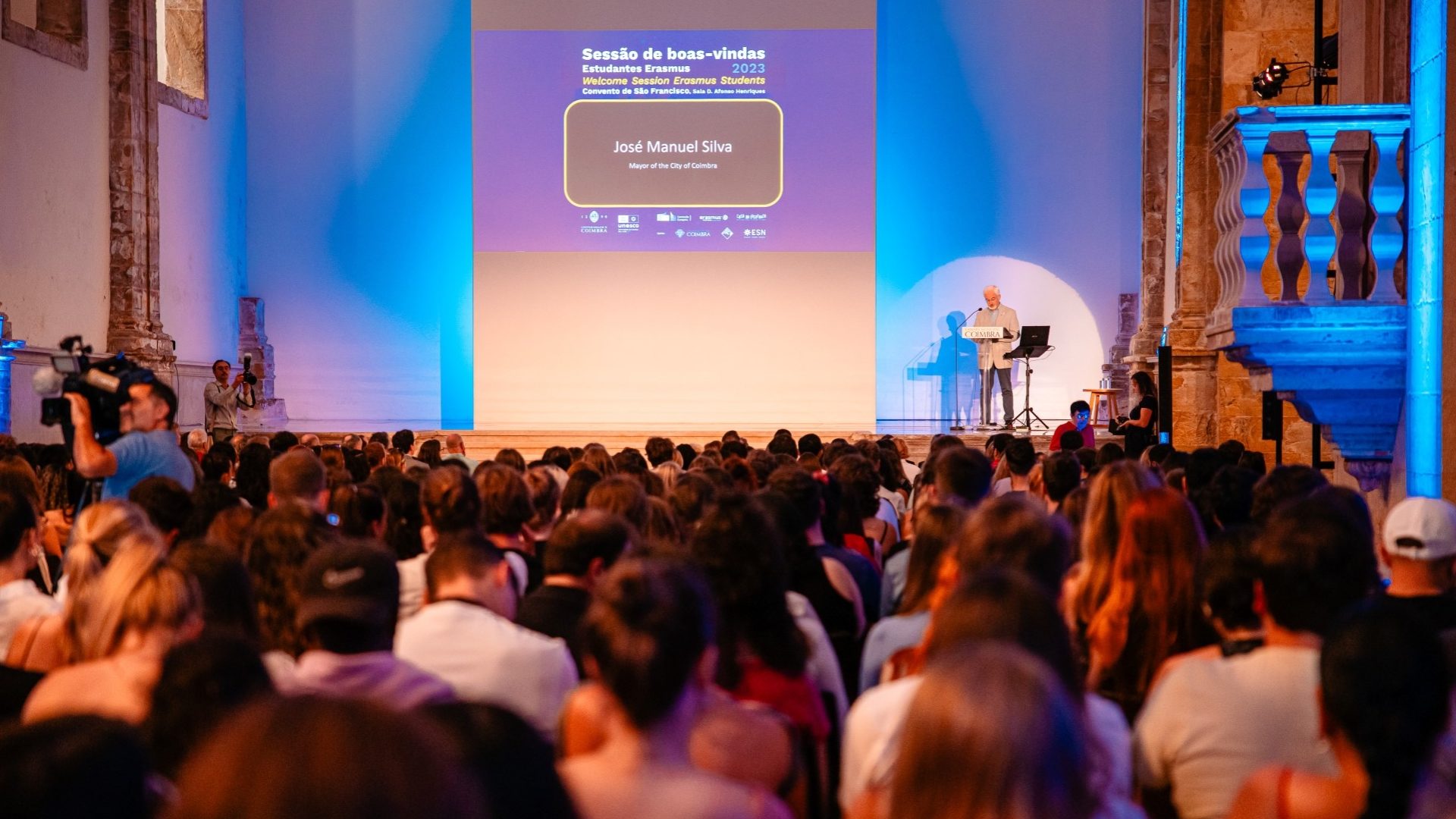 Coimbra dá as boas-vindas aos estudantes Erasmus no Convento São Francisco