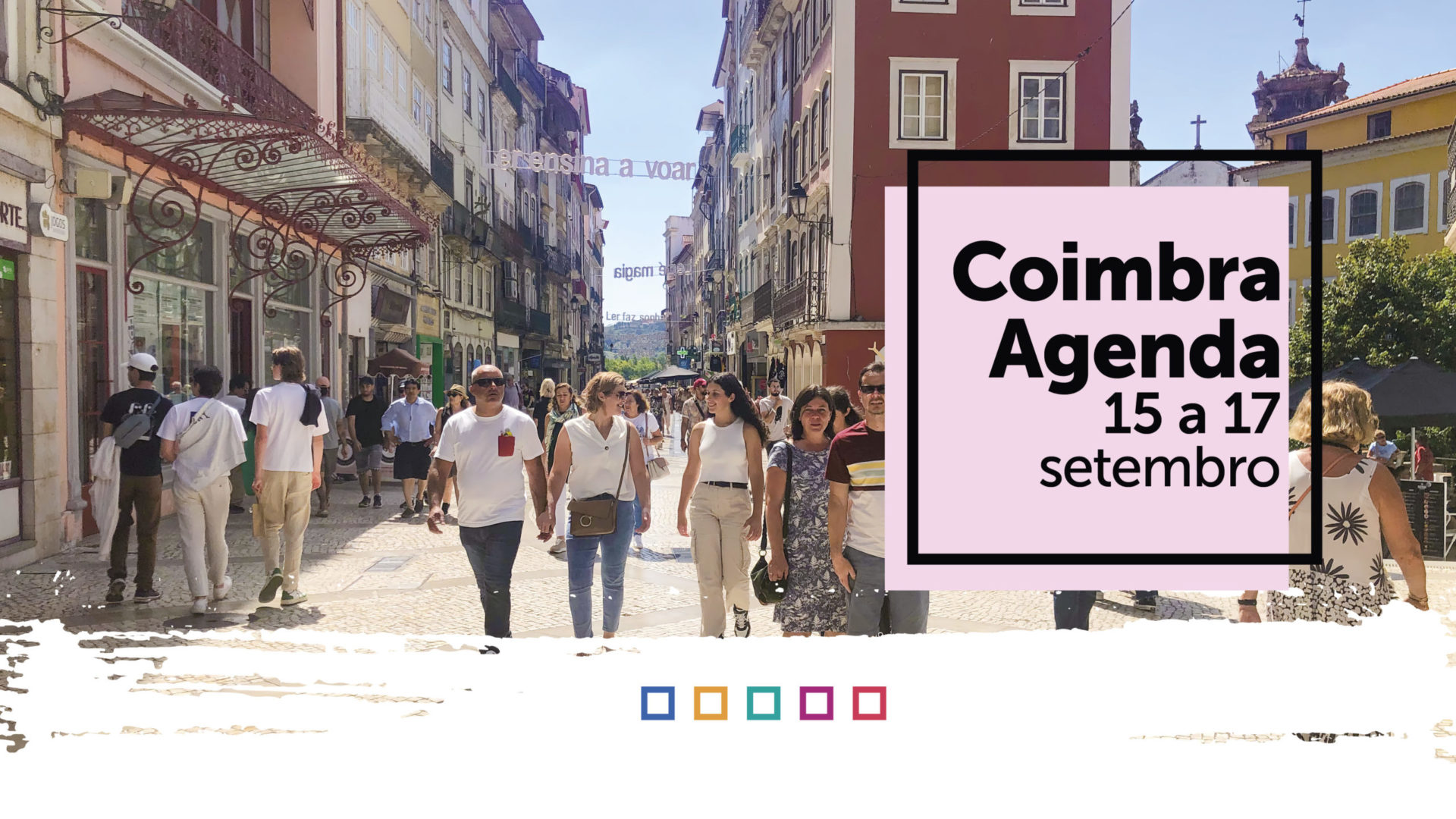 Atividade cultural do Município de Coimbra para o fim de semana