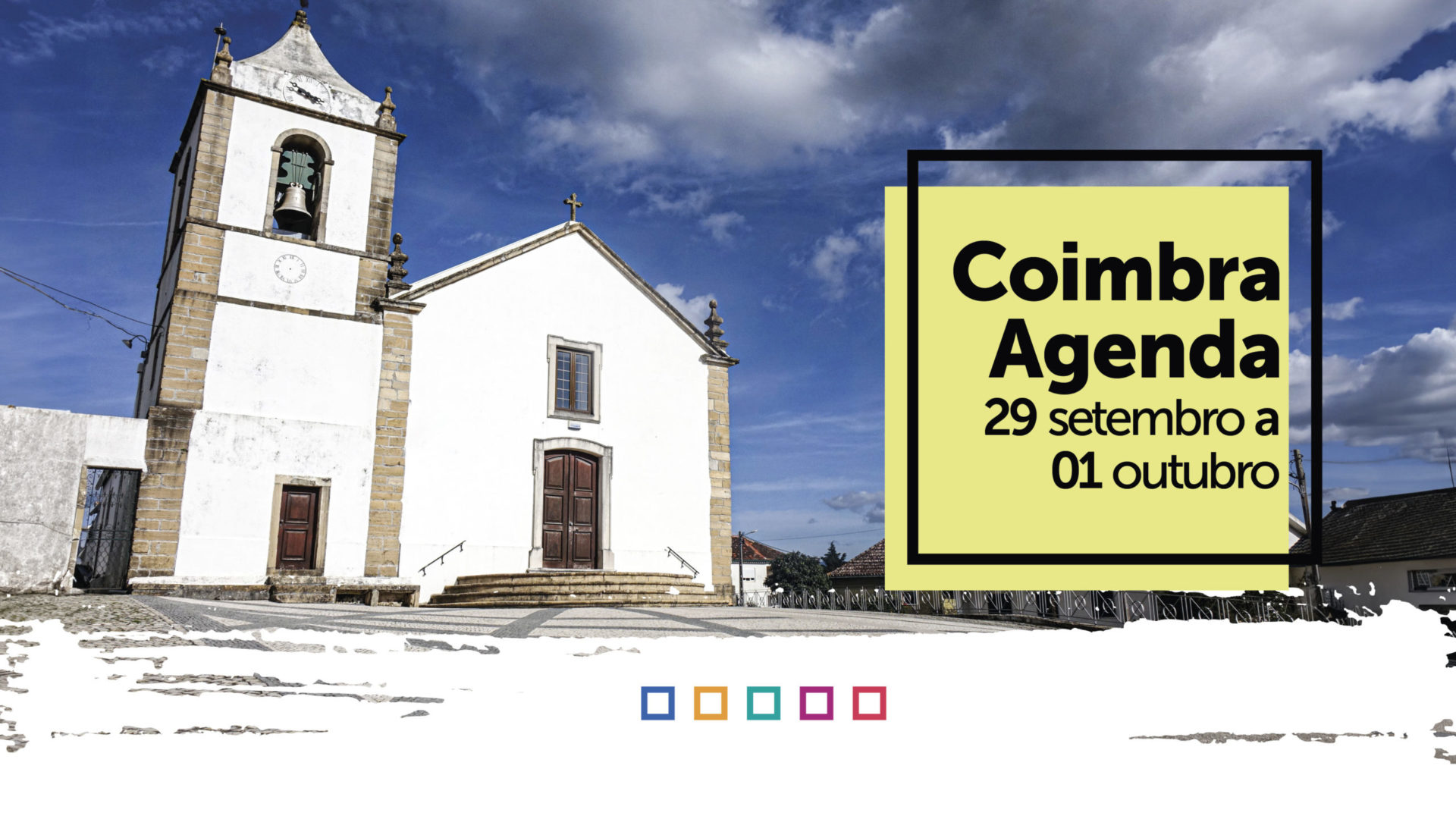 Atividade cultural do Município de Coimbra para o fim de semana